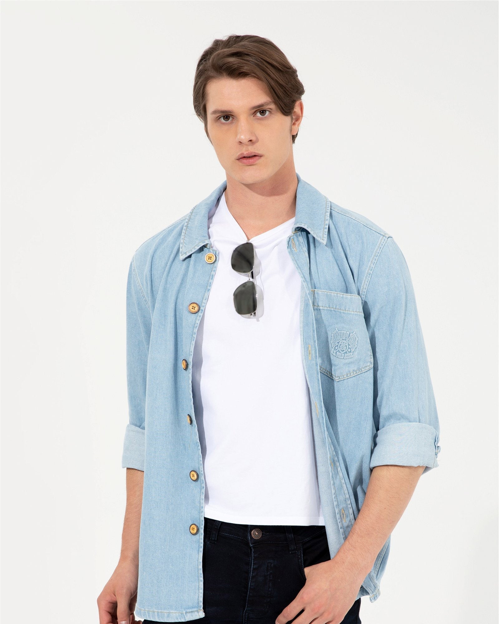 Light Blue Denim Shirt U.S. Polo Assn.
