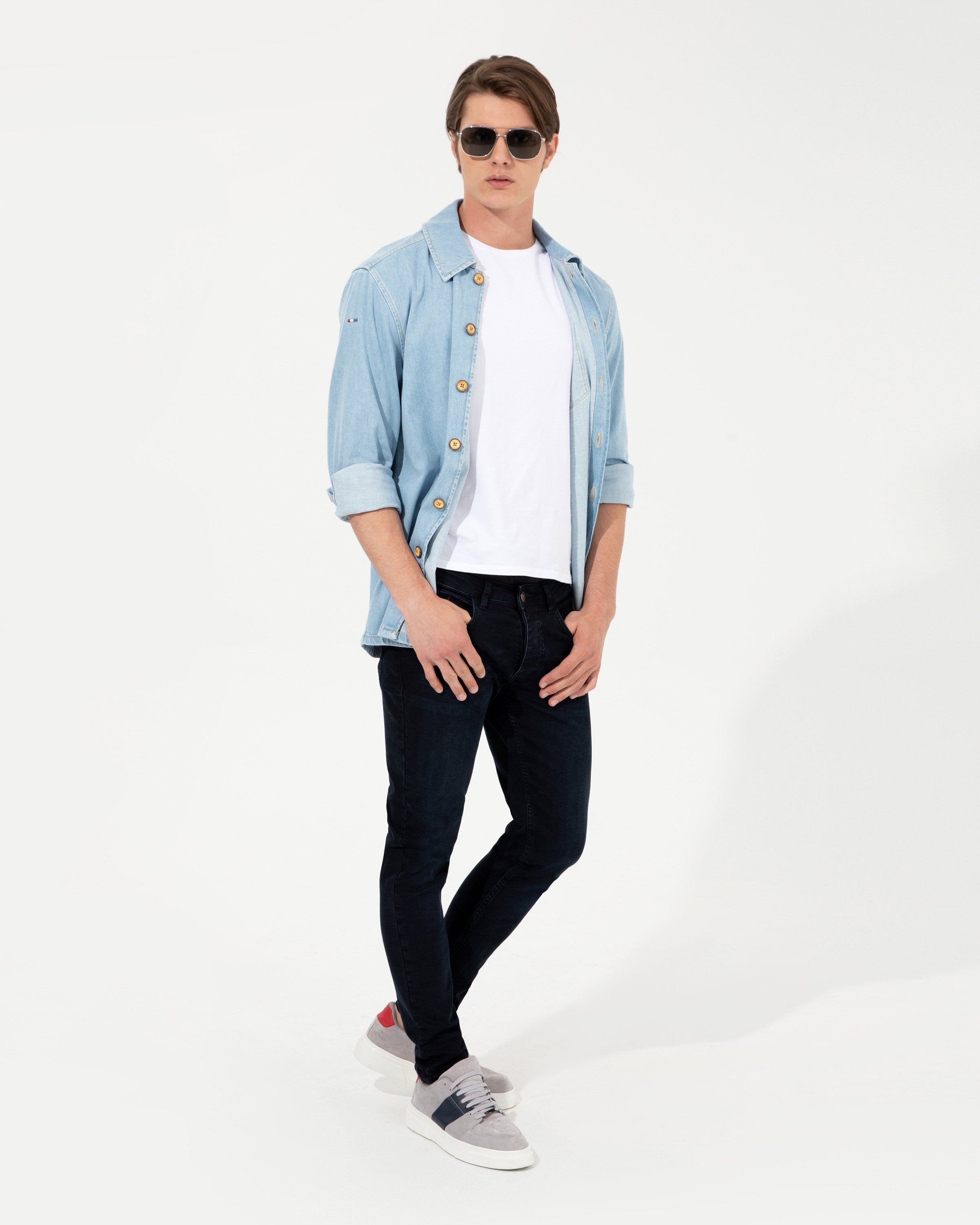Light Blue Denim Shirt U.S. Polo Assn.