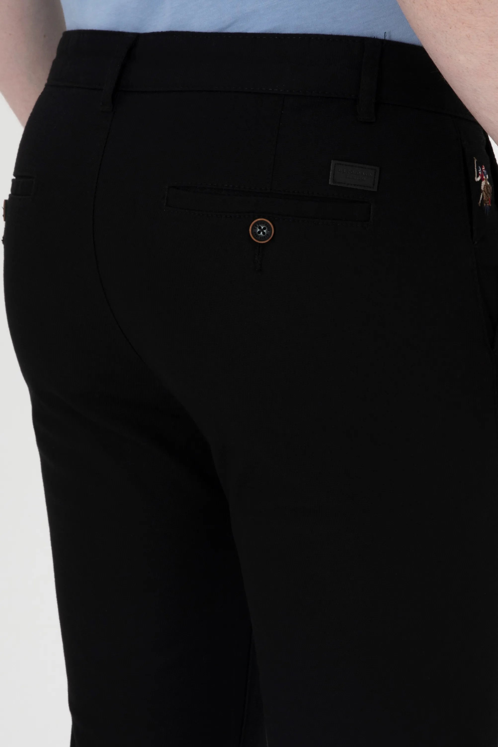 U.S. Polo Assn. Black Men Black Chinos SKU: G081SZ0780 2098518_VR046 Image 06