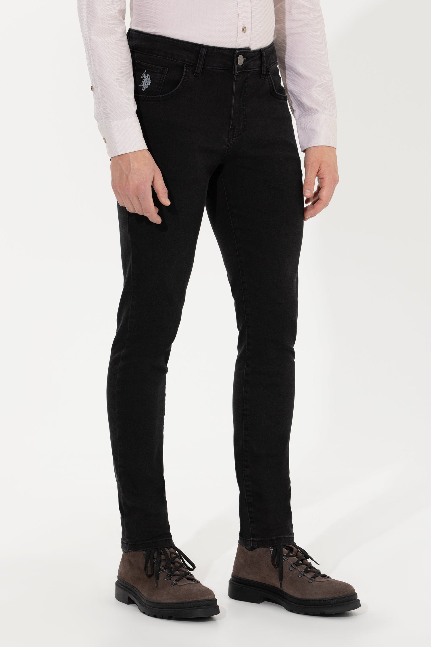 Black Denim Trouser