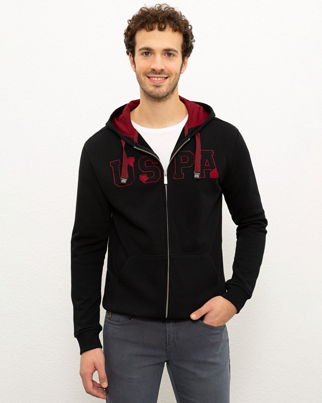 Black Sweat Shirt U.S. Polo Assn.