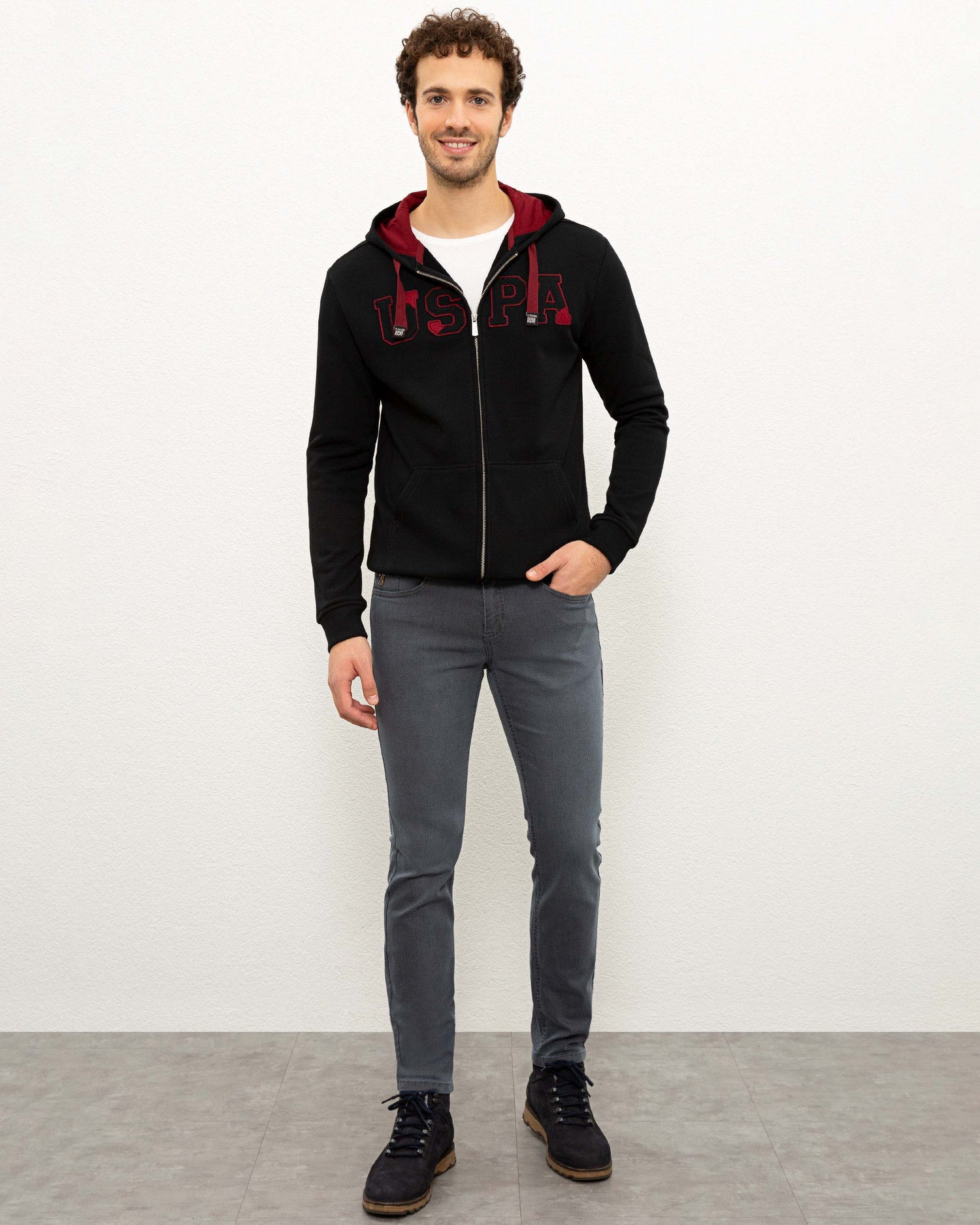 Black Sweat Shirt U.S. Polo Assn.