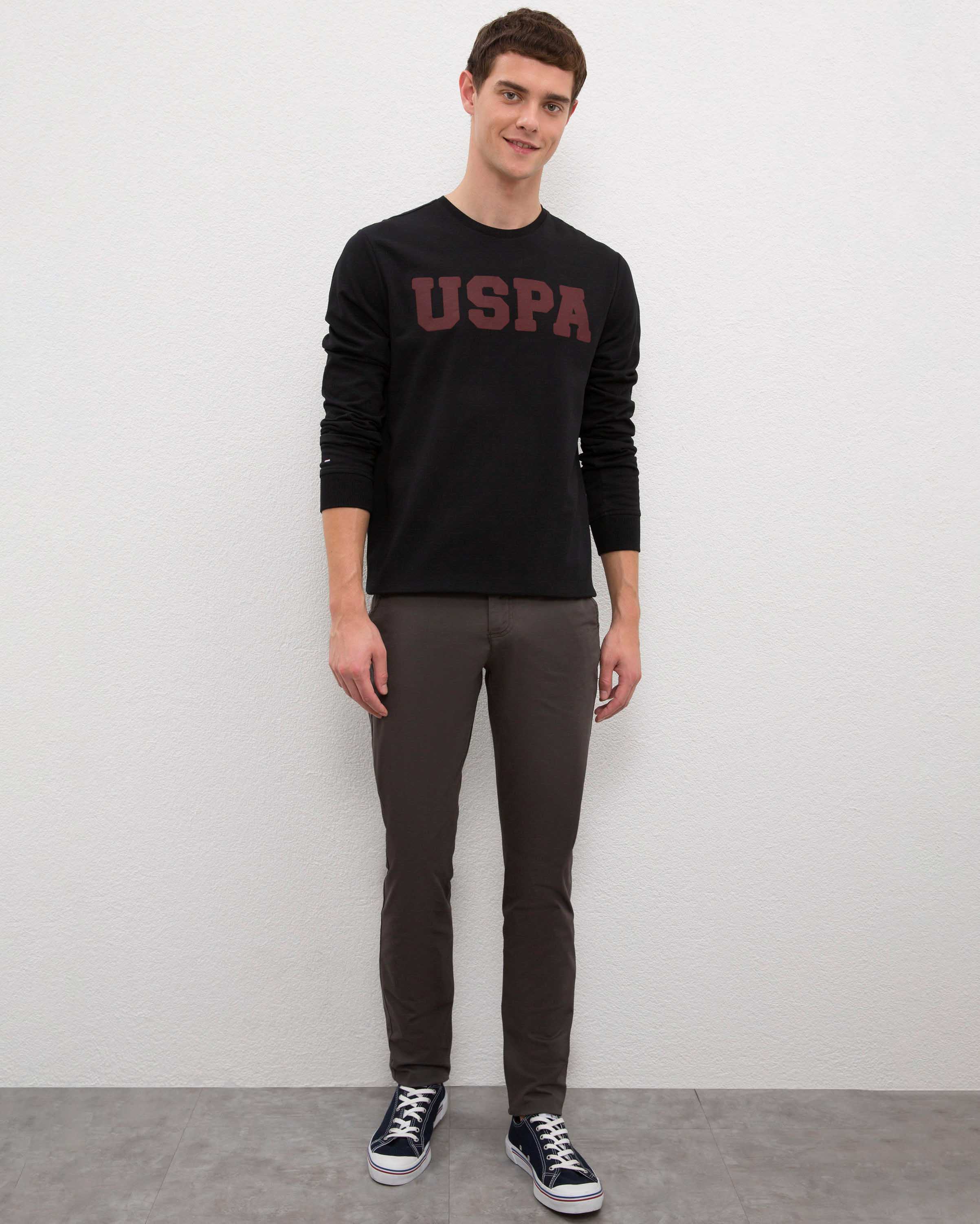 Black Sweat Shirt U.S. Polo Assn.