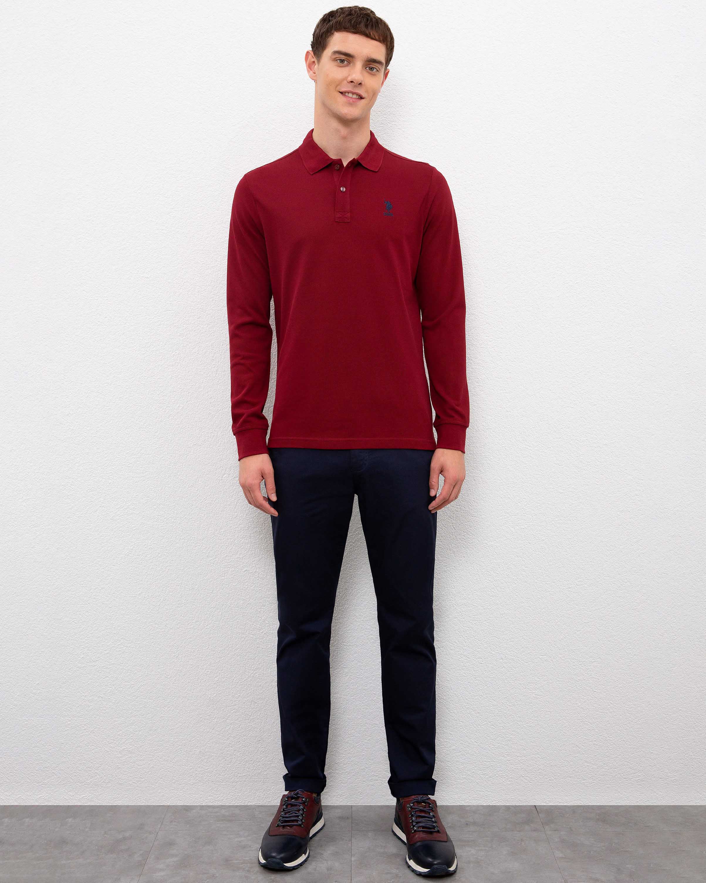 Red Sweat Shirt U.S. Polo Assn.