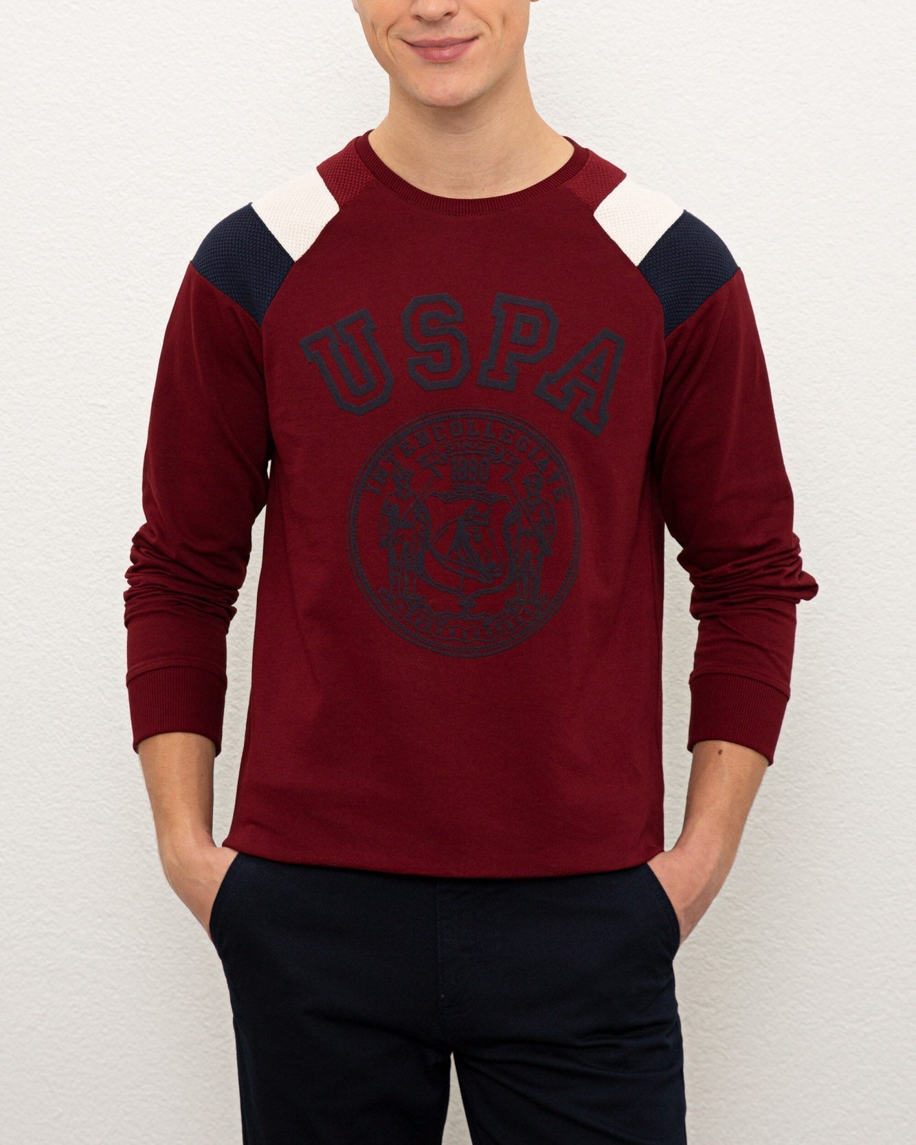 Brown Sweat Shirt U.S. Polo Assn.