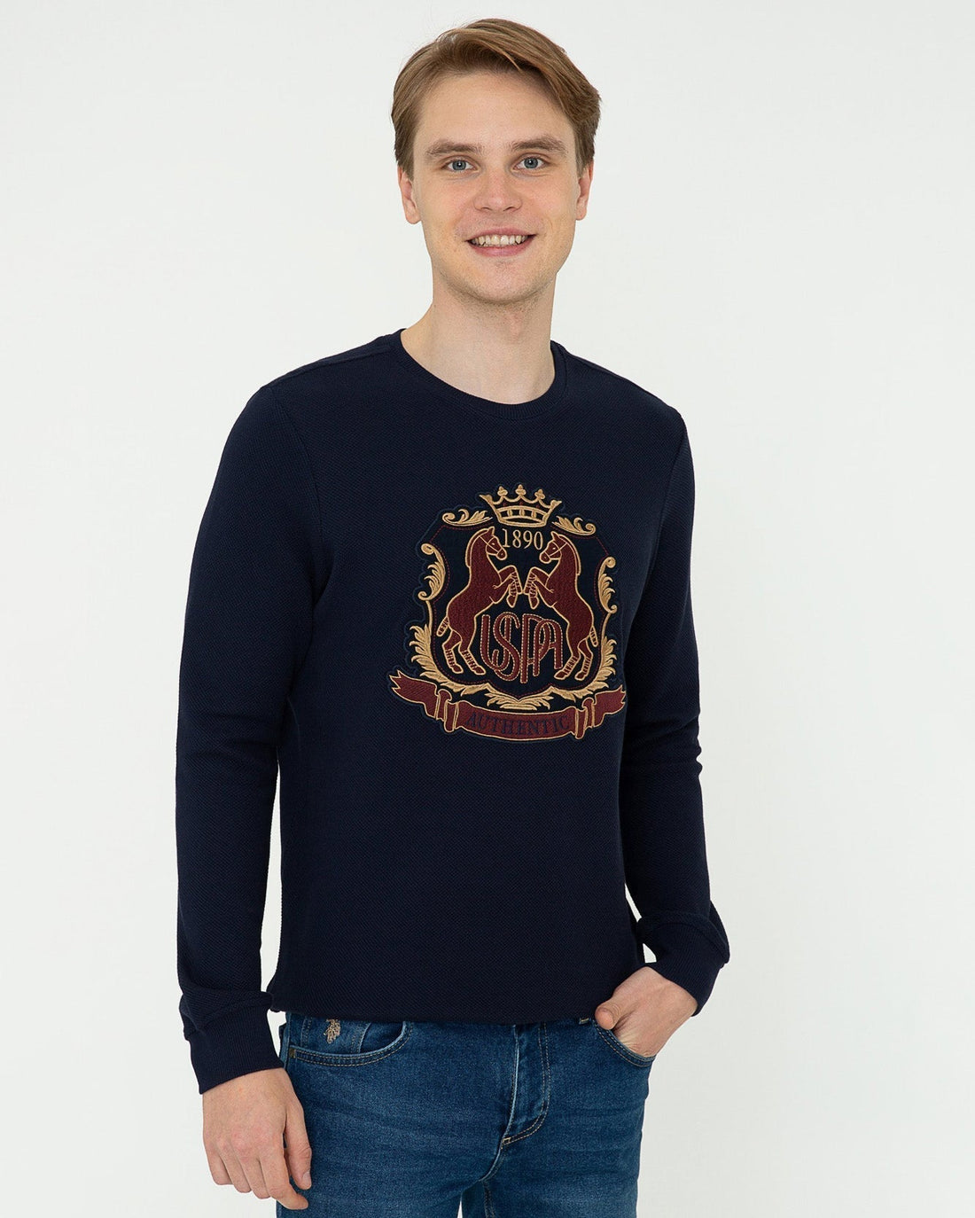 Dark Blue Sweat Shirt U.S. Polo Assn.