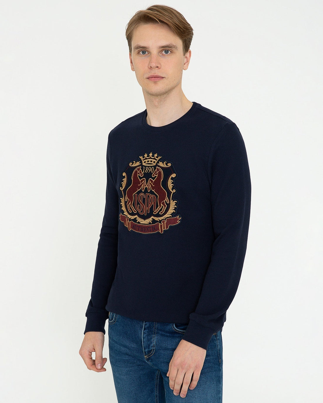 Dark Blue Sweat Shirt U.S. Polo Assn.