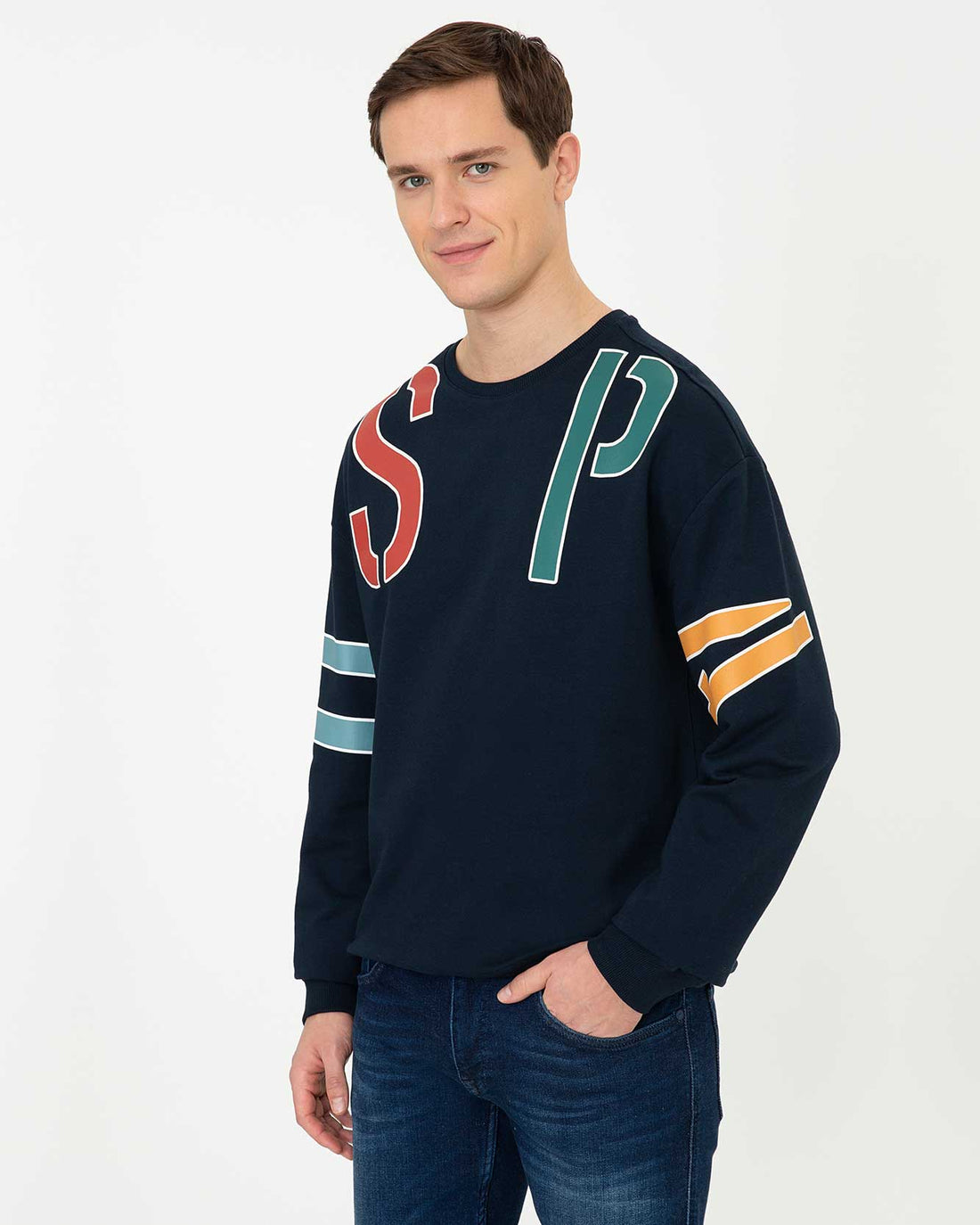 Dark Blue Sweat Shirt U.S. Polo Assn.