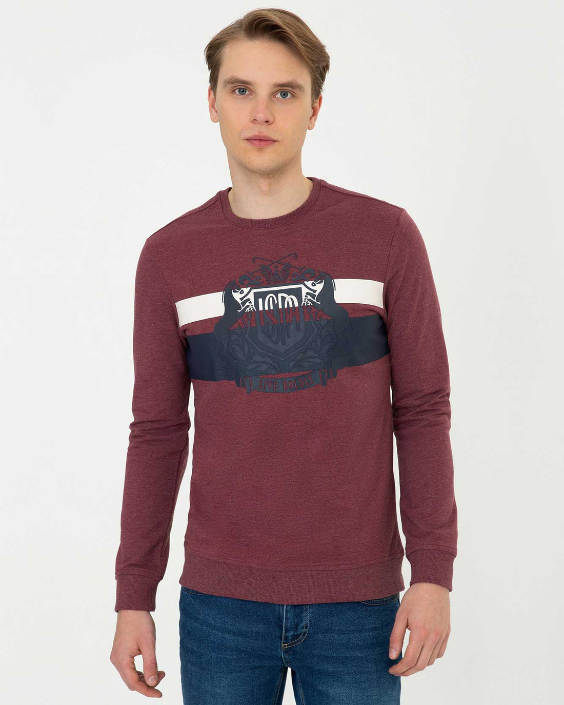 Red Sweat Shirt U.S. Polo Assn.