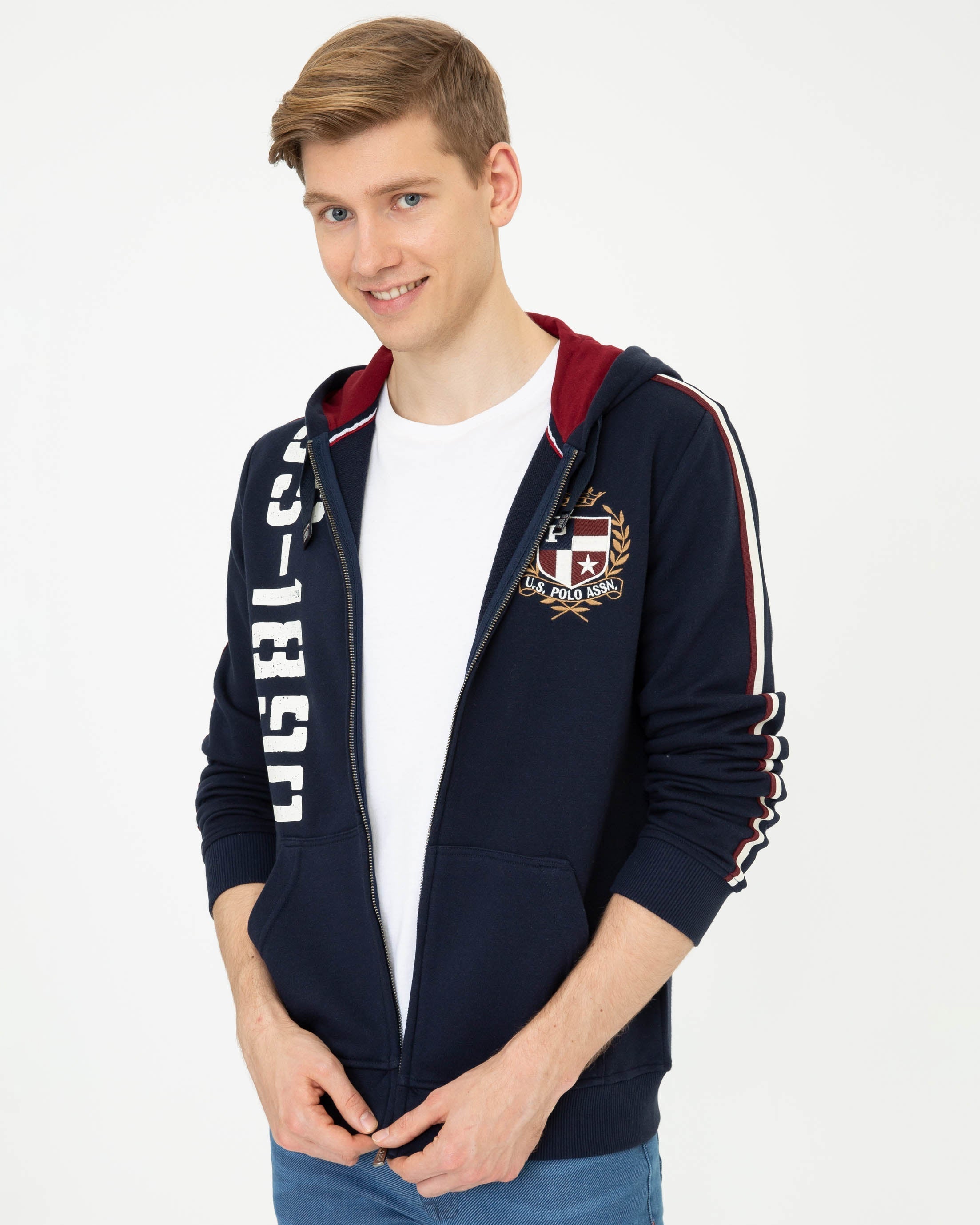 Dark Blue Cardigan U.S. Polo Assn.