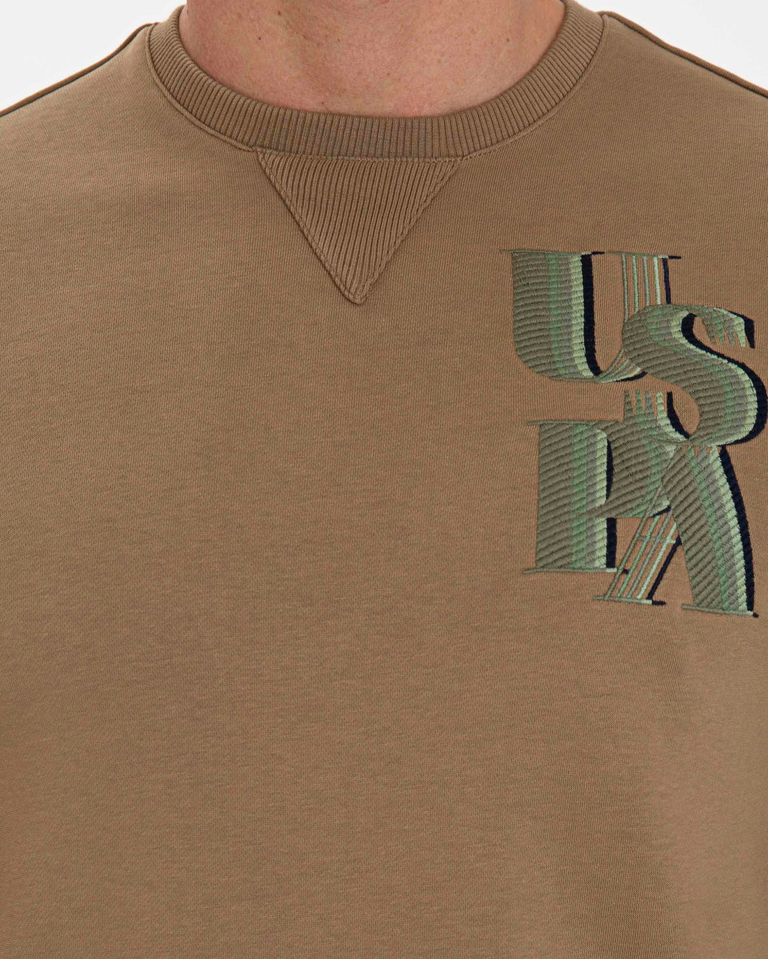 Kaki Sweat Shirt U.S. Polo Assn.