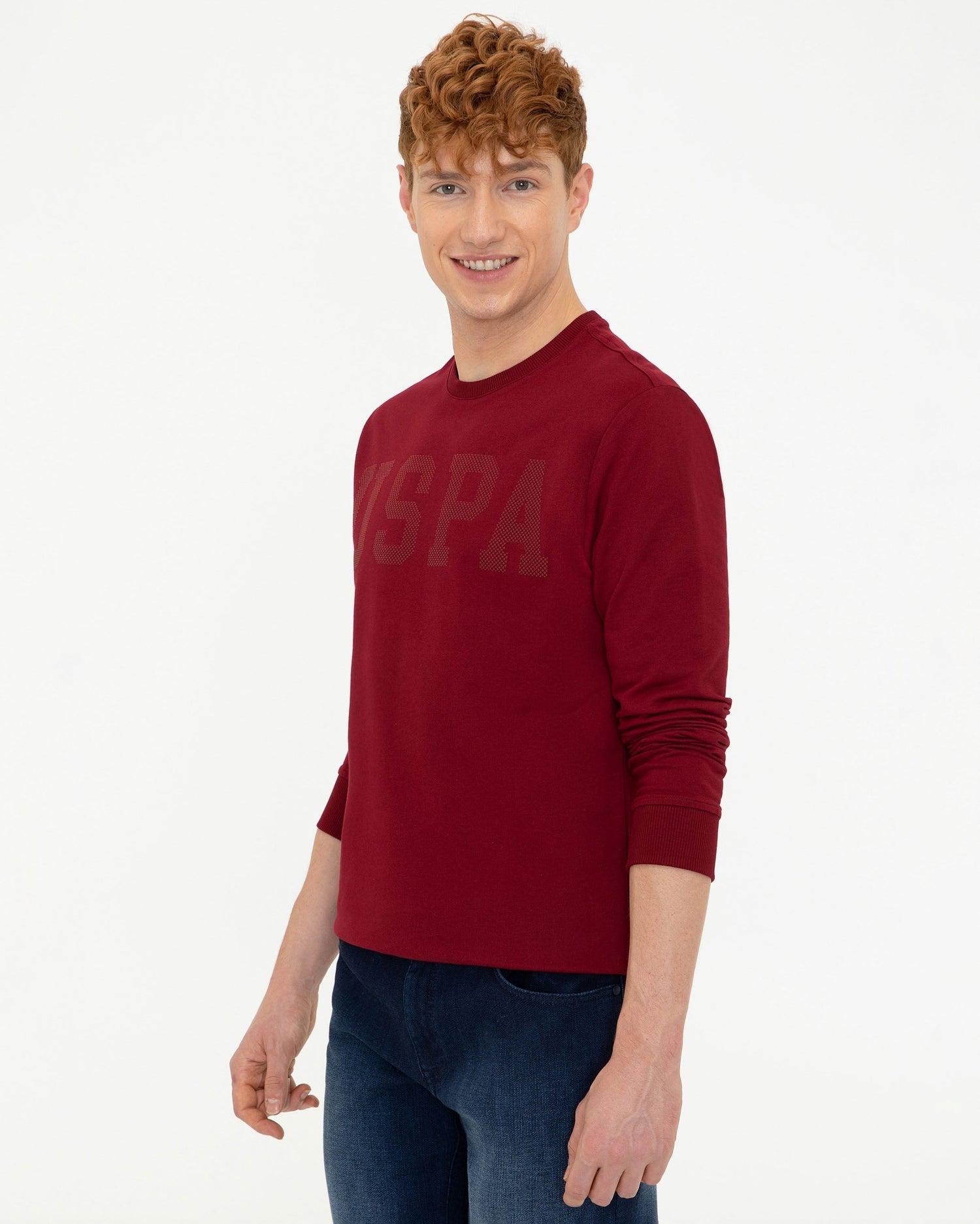 Red Sweat Shirt U.S. Polo Assn.