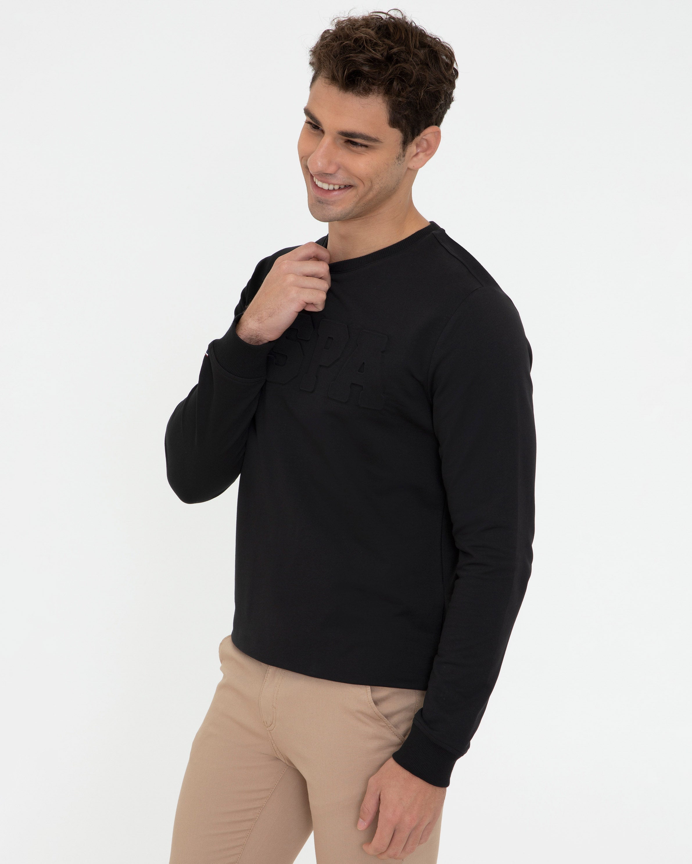 Black Sweat Shirt U.S. Polo Assn.