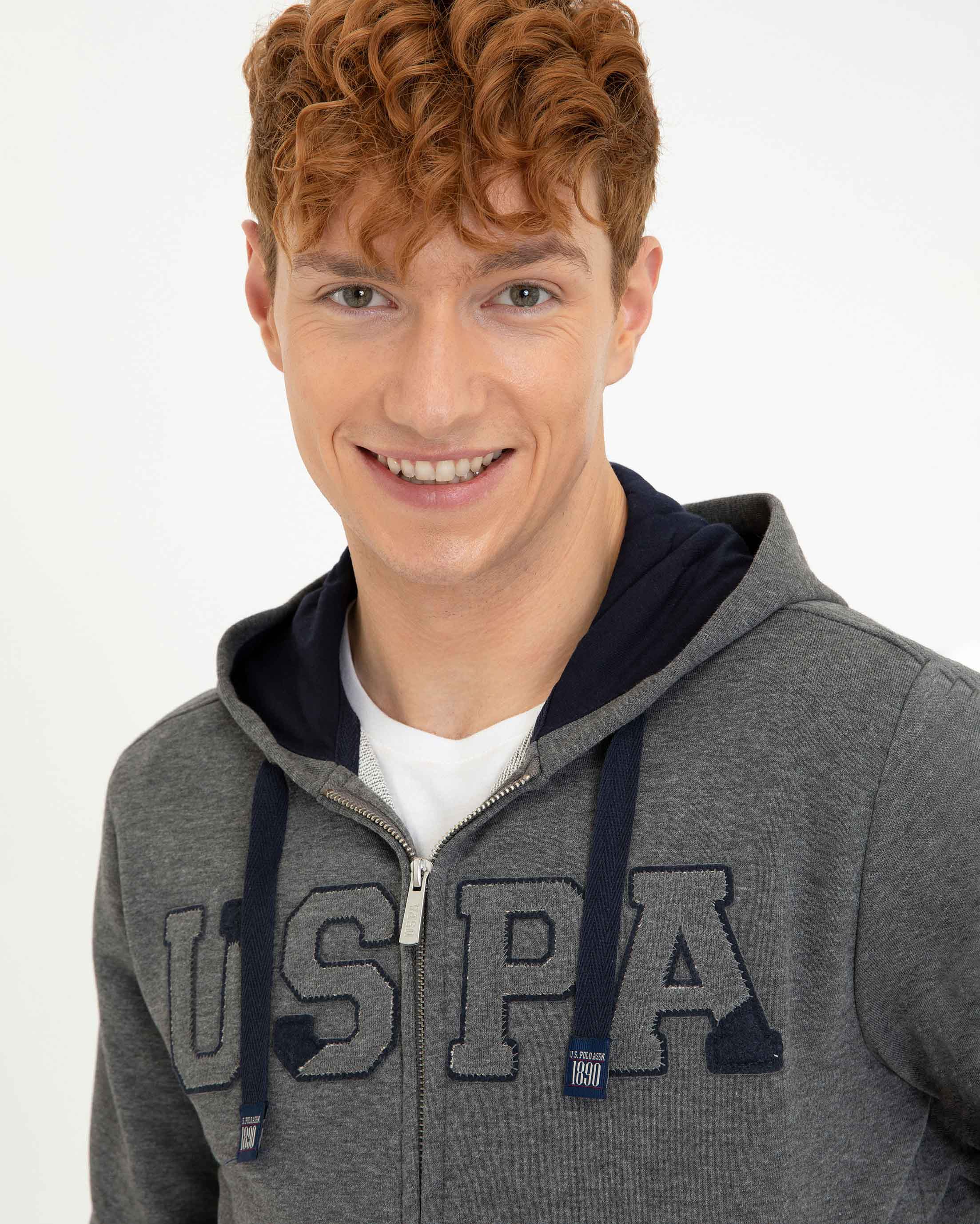 Dark Grey Sweat Shirt U.S. Polo Assn.
