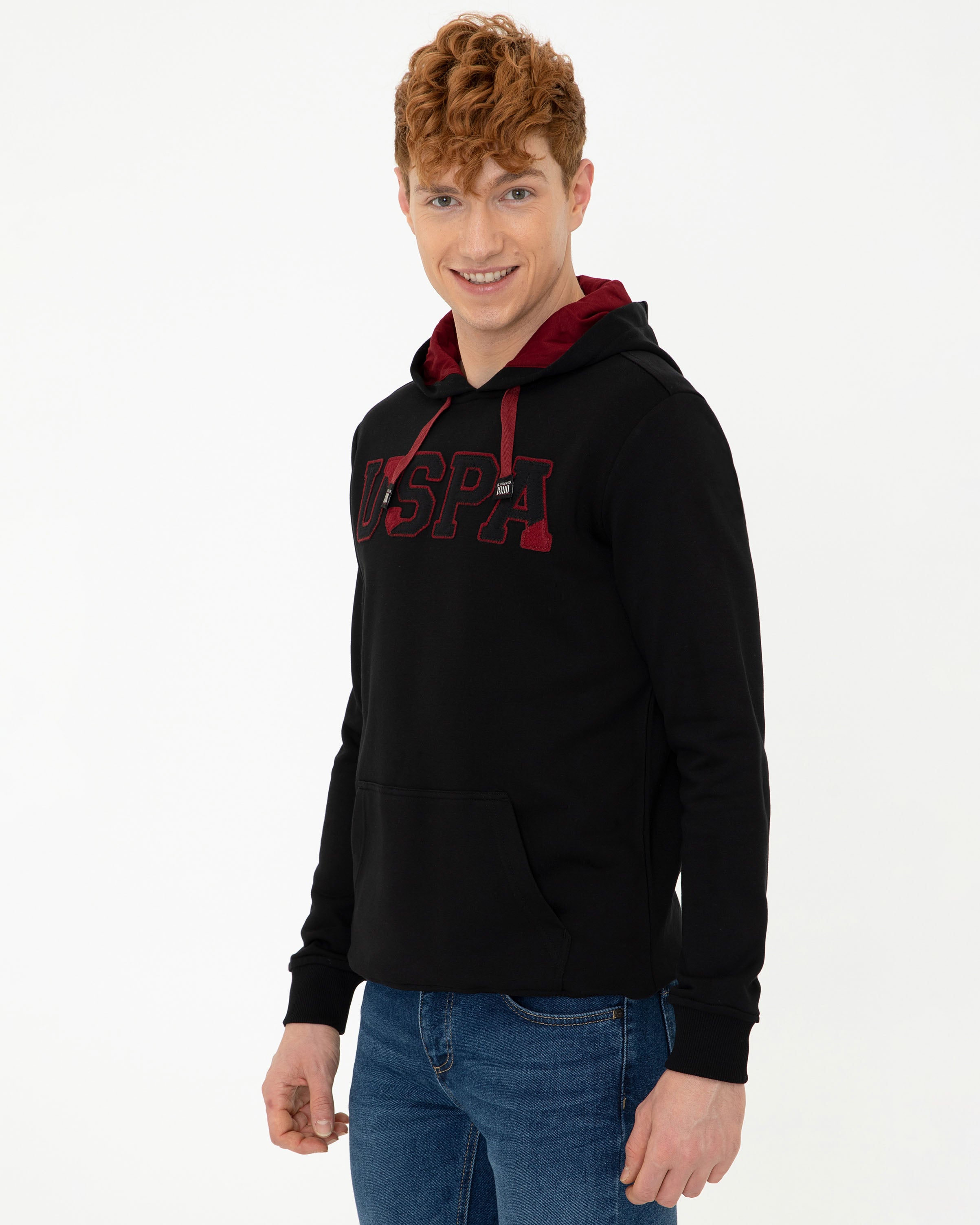 Black Sweat Shirt U.S. Polo Assn.