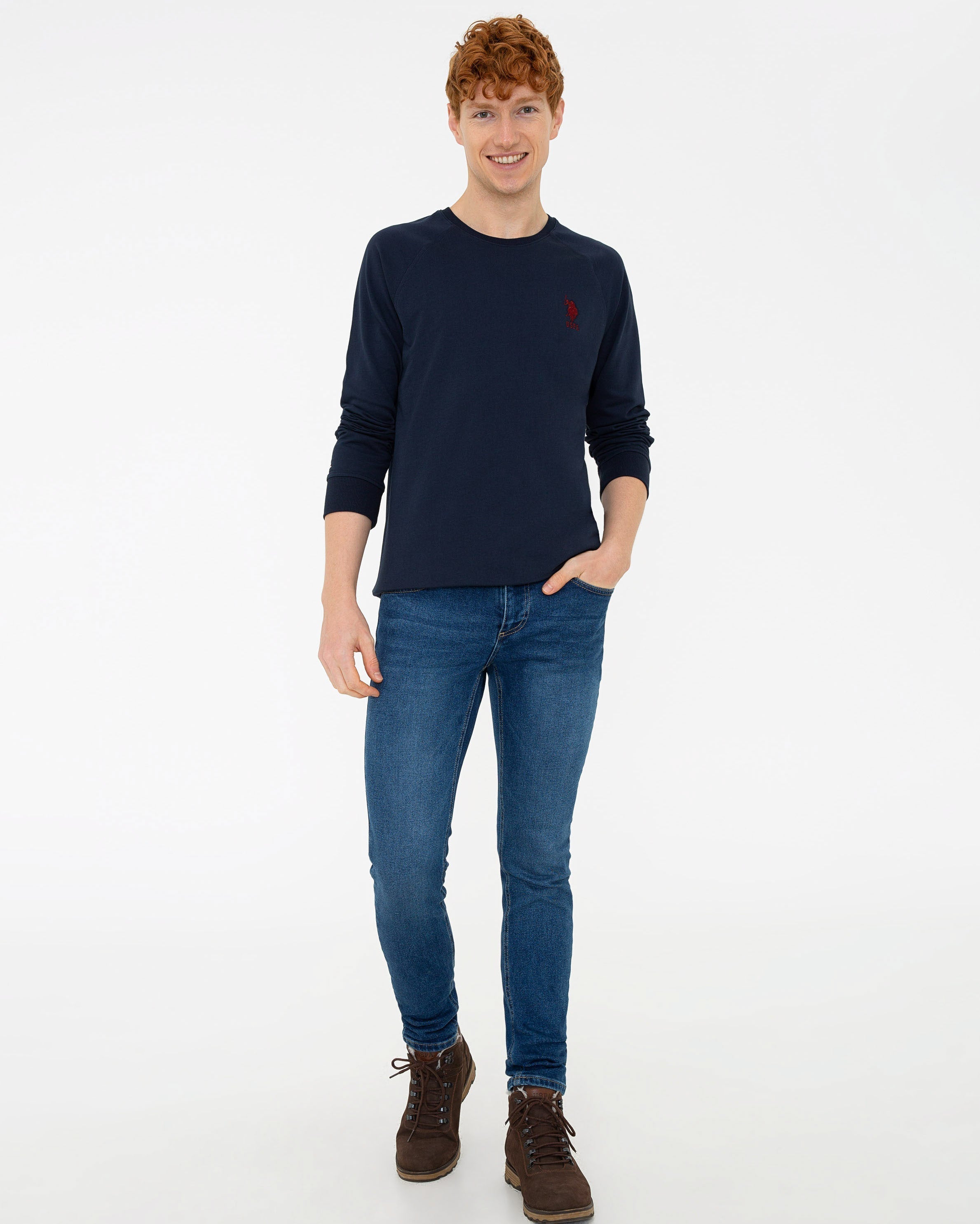 Dark Blue Sweat Shirt U.S. Polo Assn.