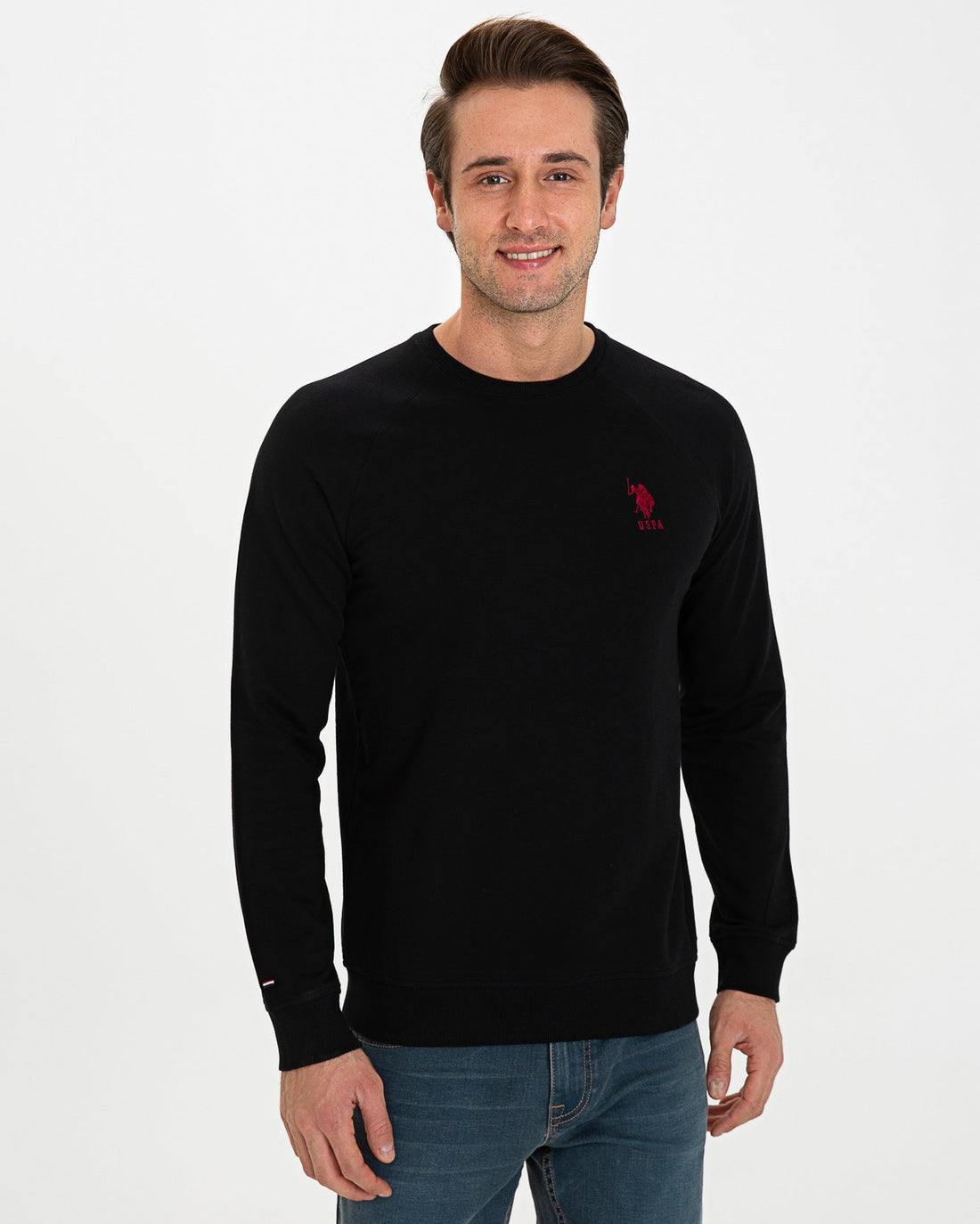 Black Sweat Shirt U.S. Polo Assn.