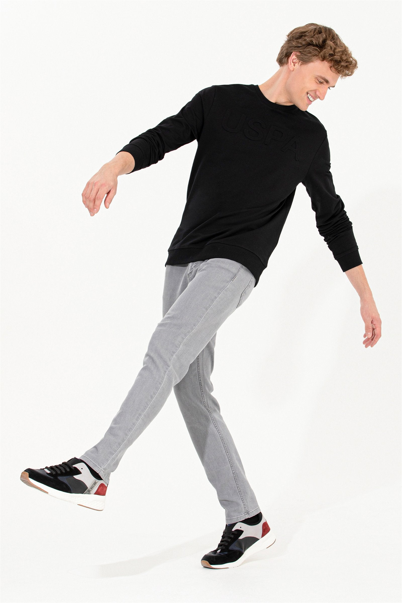 Black Sweat Shirt U.S. Polo Assn.