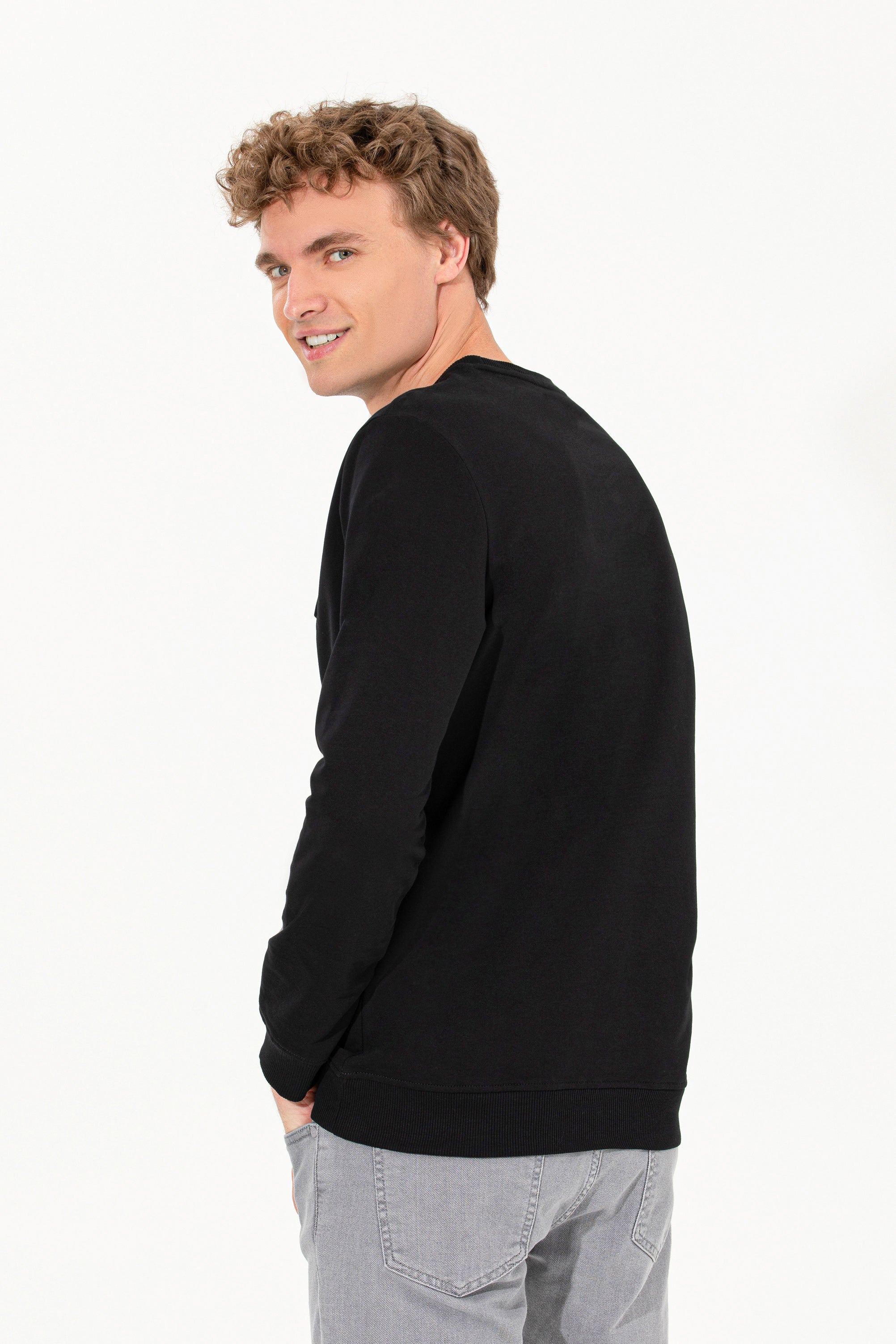 Black Sweat Shirt U.S. Polo Assn.