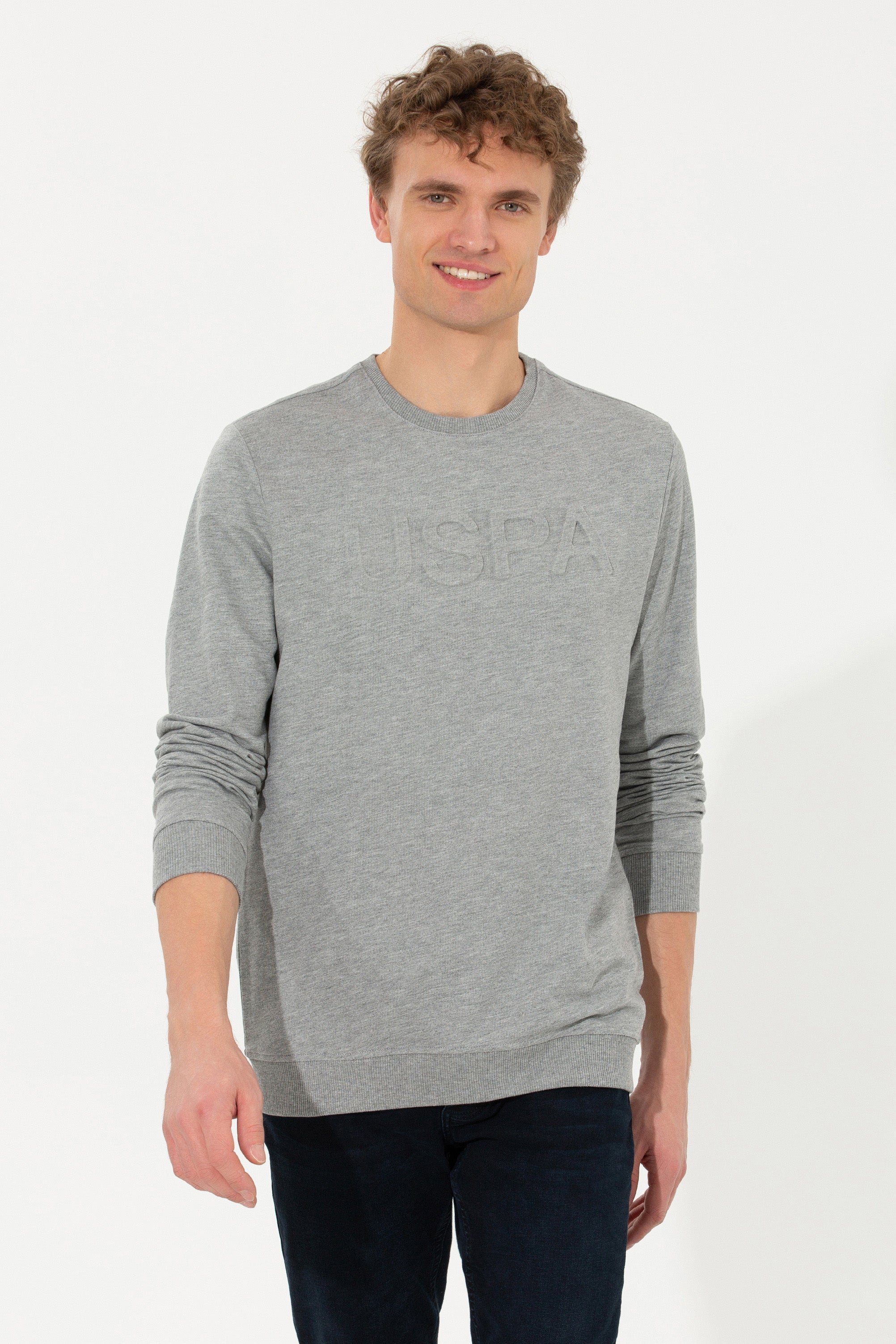 Light Grey Sweat Shirt U.S. Polo Assn.