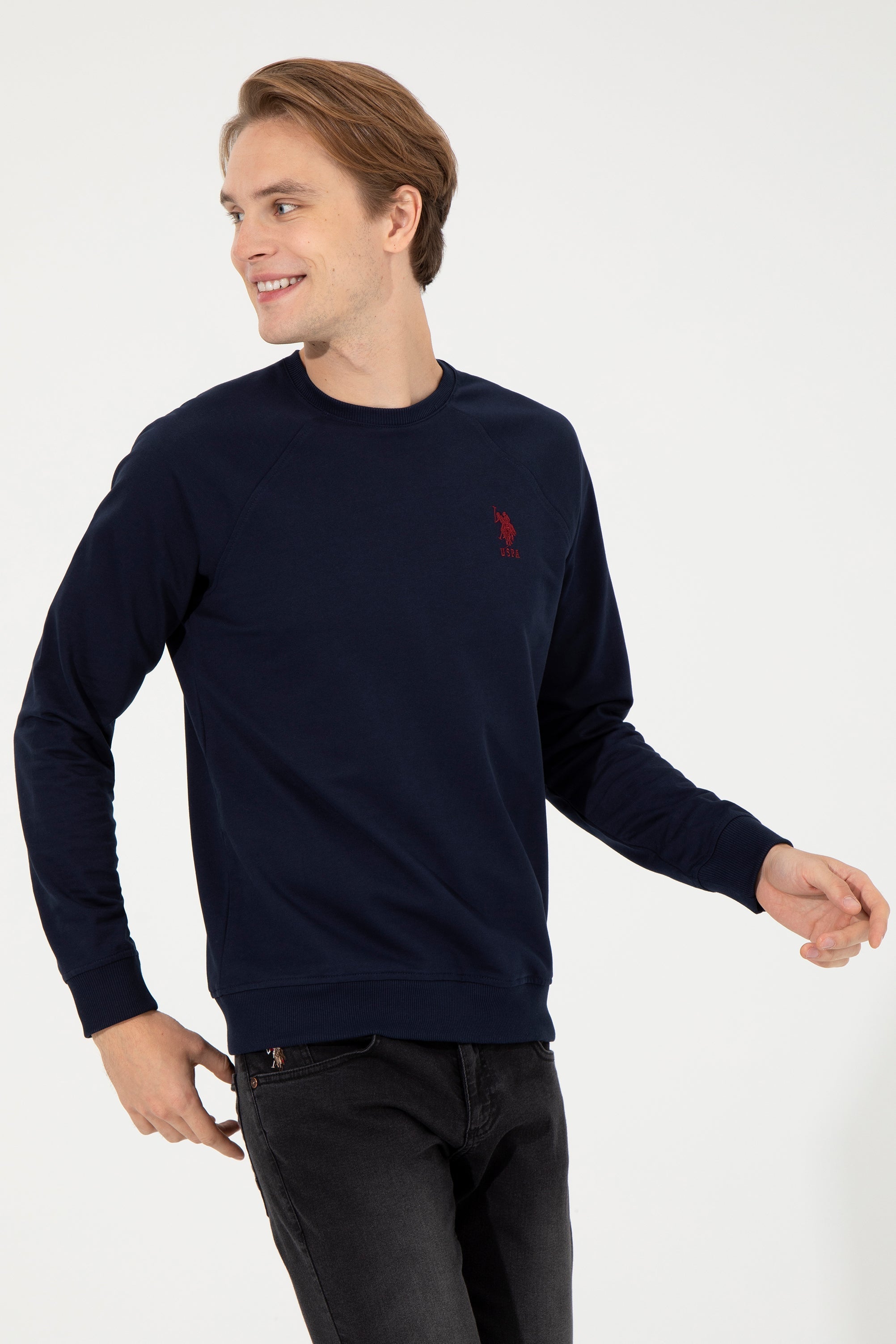 Dark Blue Sweat Shirt U.S. Polo Assn.