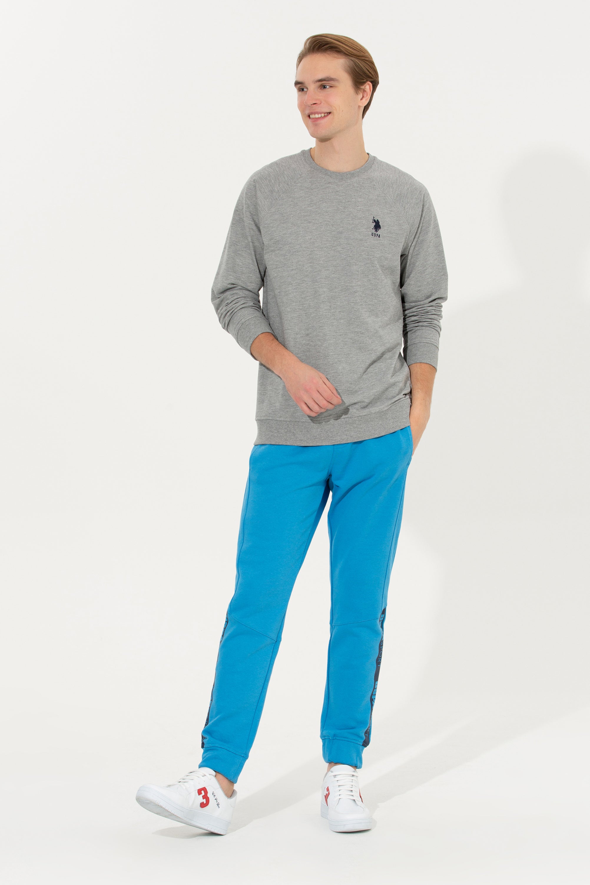 Light Grey Sweat Shirt U.S. Polo Assn.