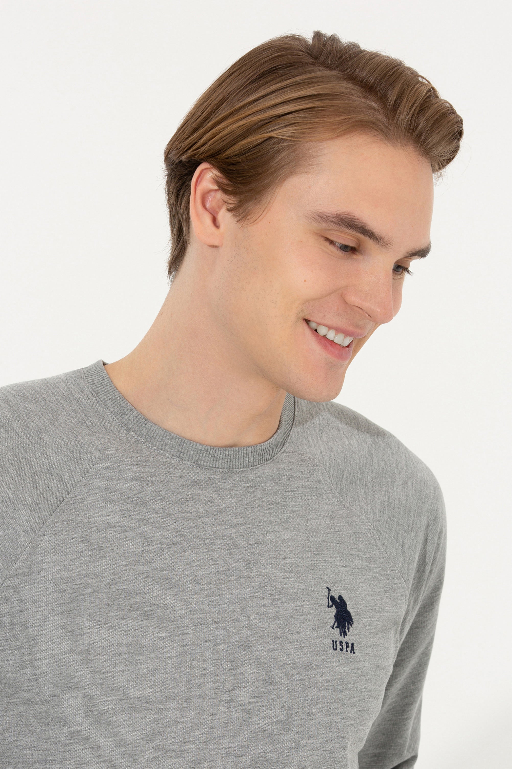 Light Grey Sweat Shirt U.S. Polo Assn.