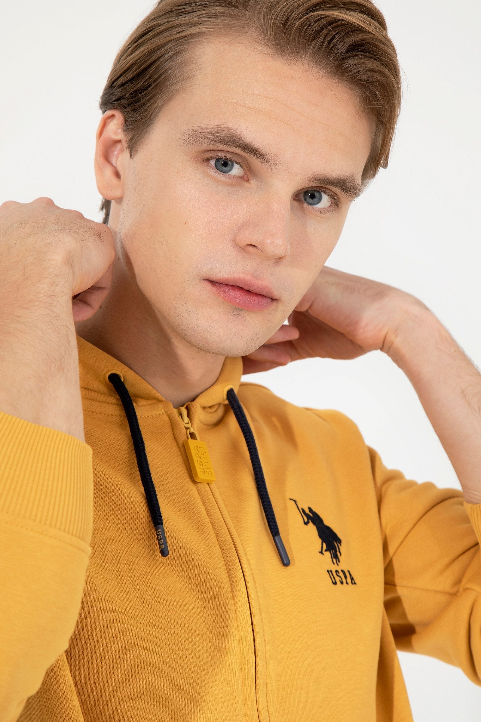 Yellow Sweat Shirt U.S. Polo Assn.