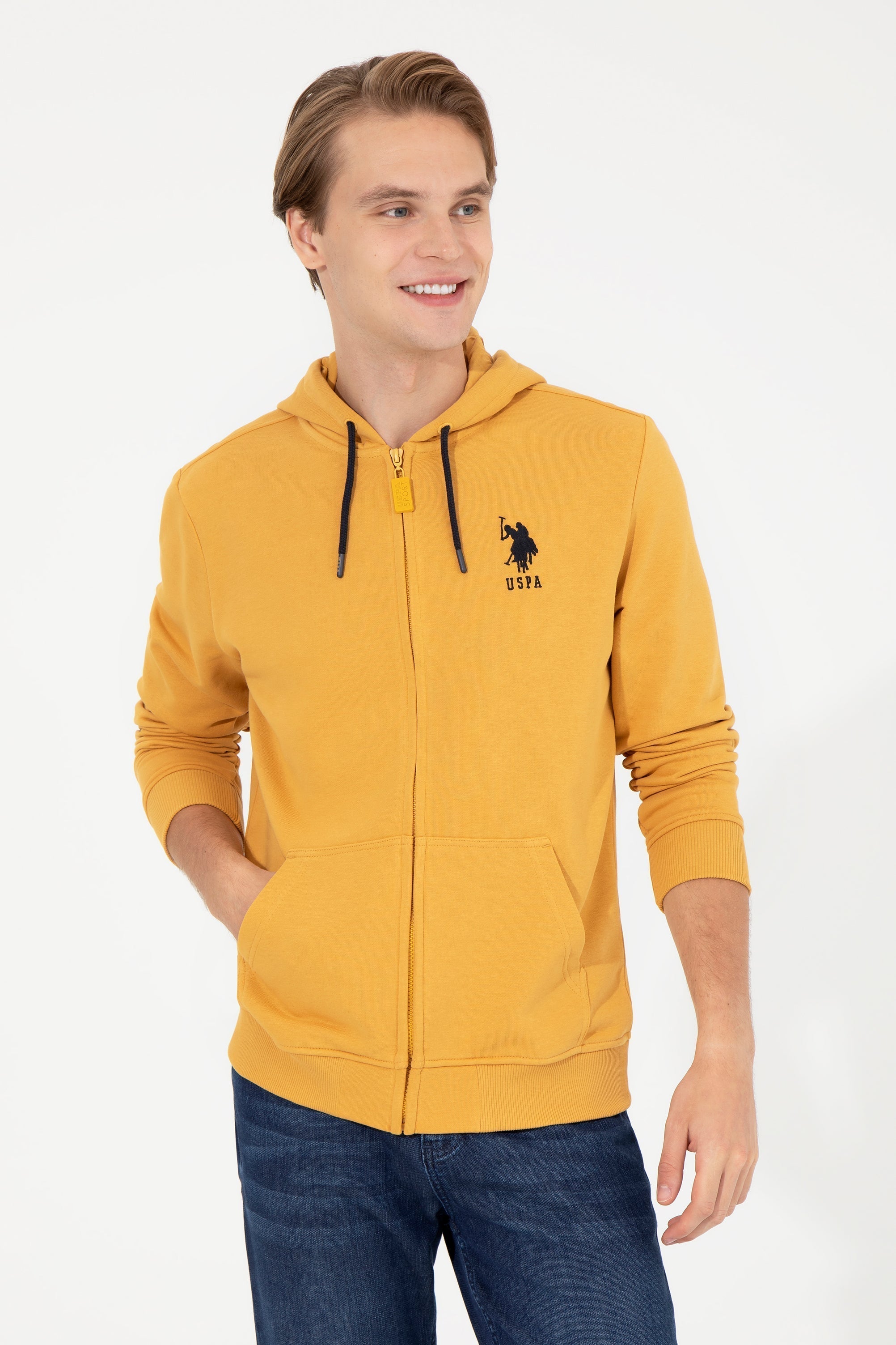 Yellow Sweat Shirt U.S. Polo Assn.