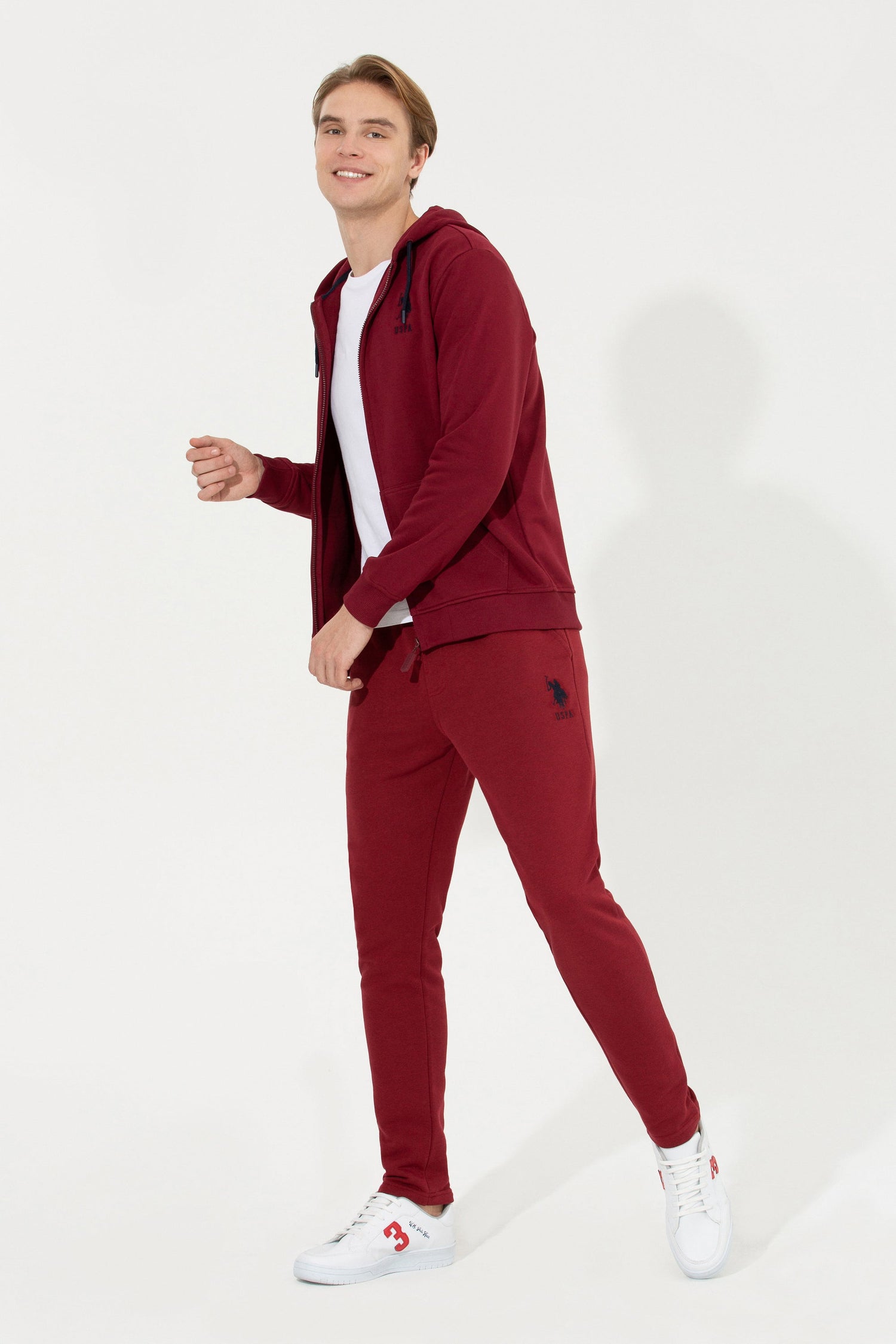 Red Sweat Shirt U.S. Polo Assn.