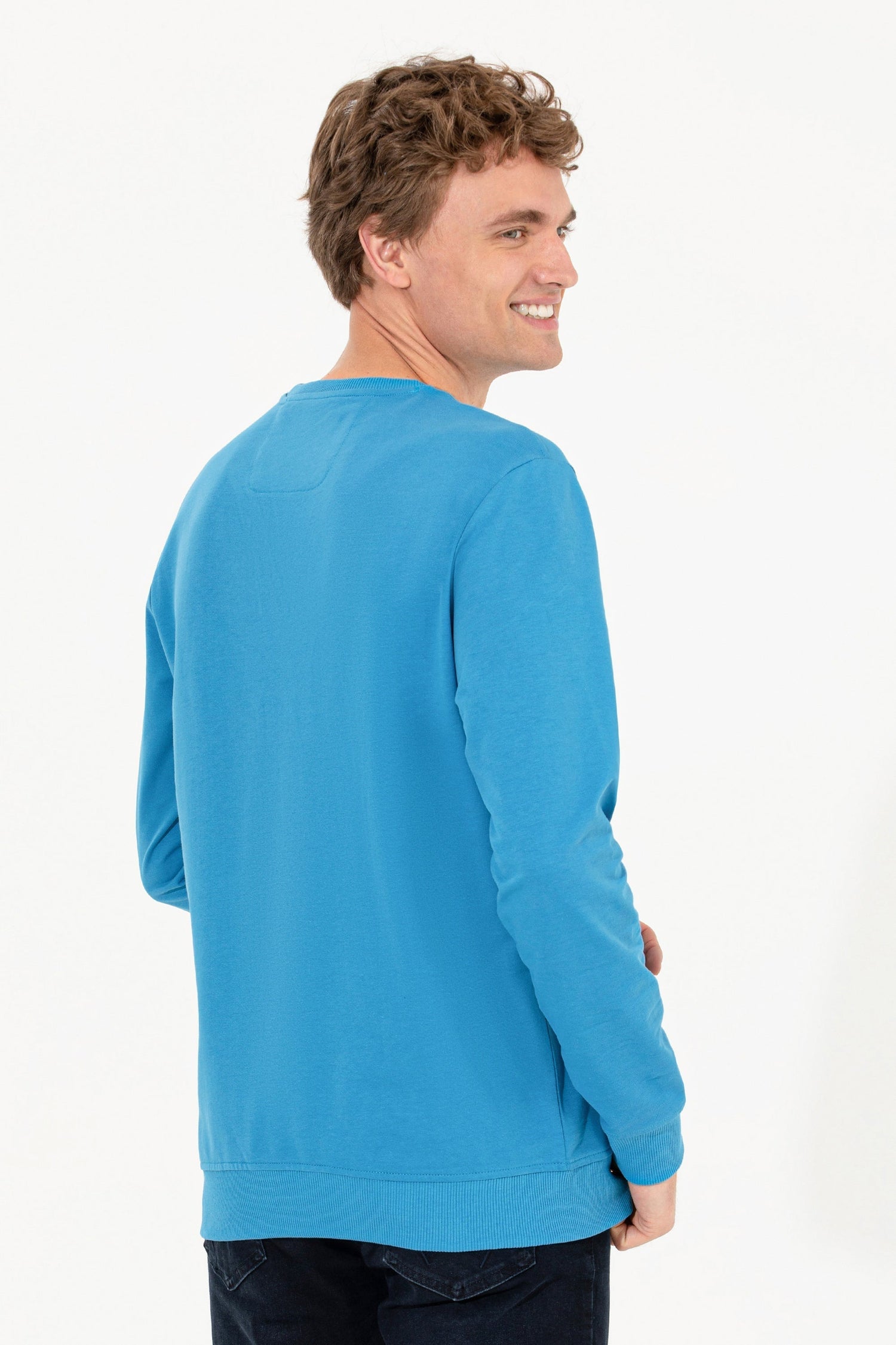 Light Blue Sweat Shirt U.S. Polo Assn.