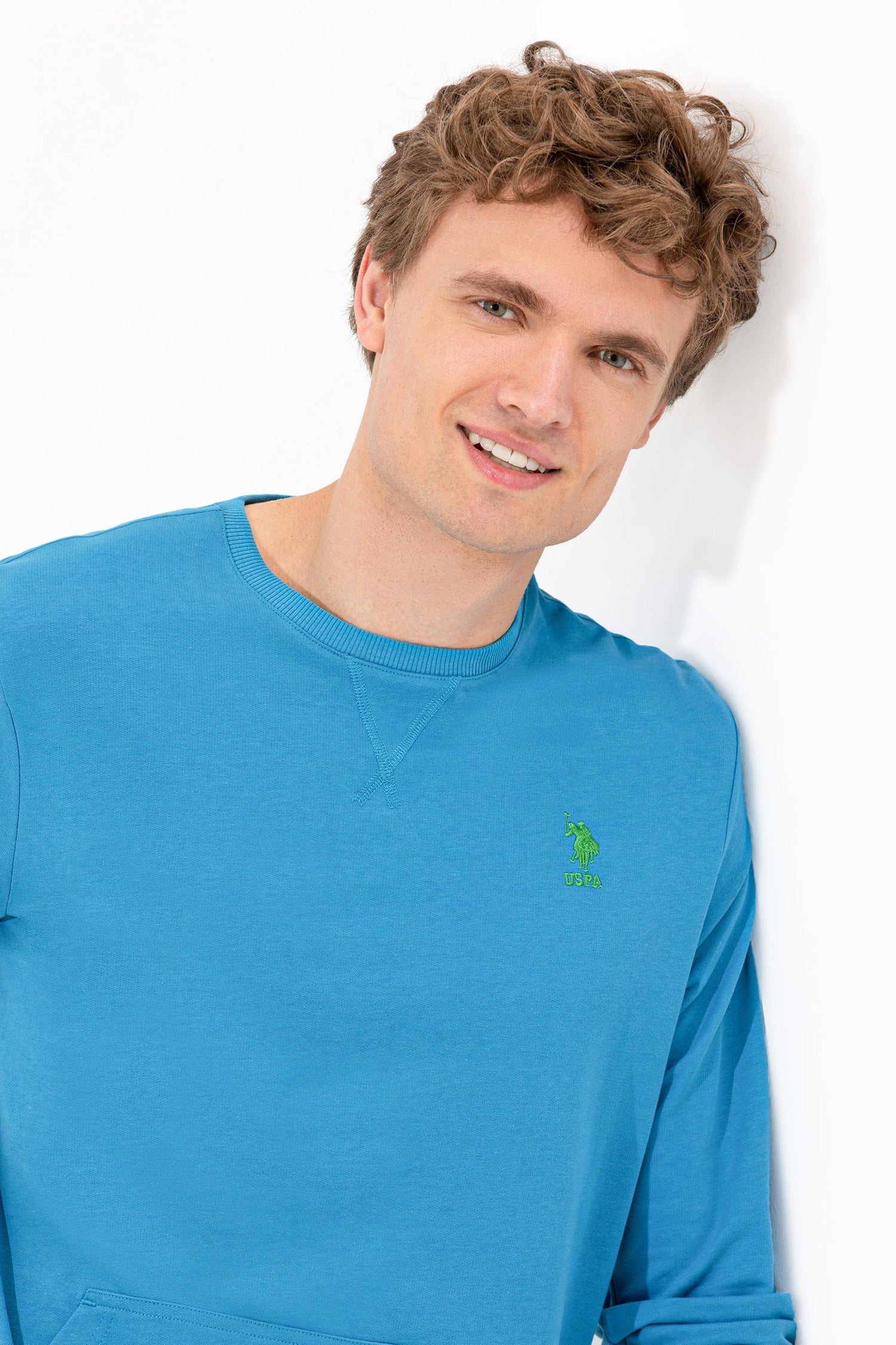 Light Blue Sweat Shirt U.S. Polo Assn.