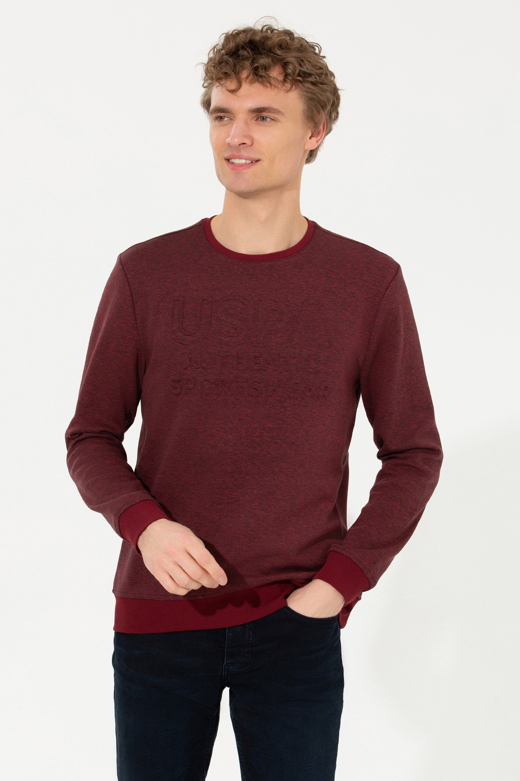Red Sweat Shirt U.S. Polo Assn.