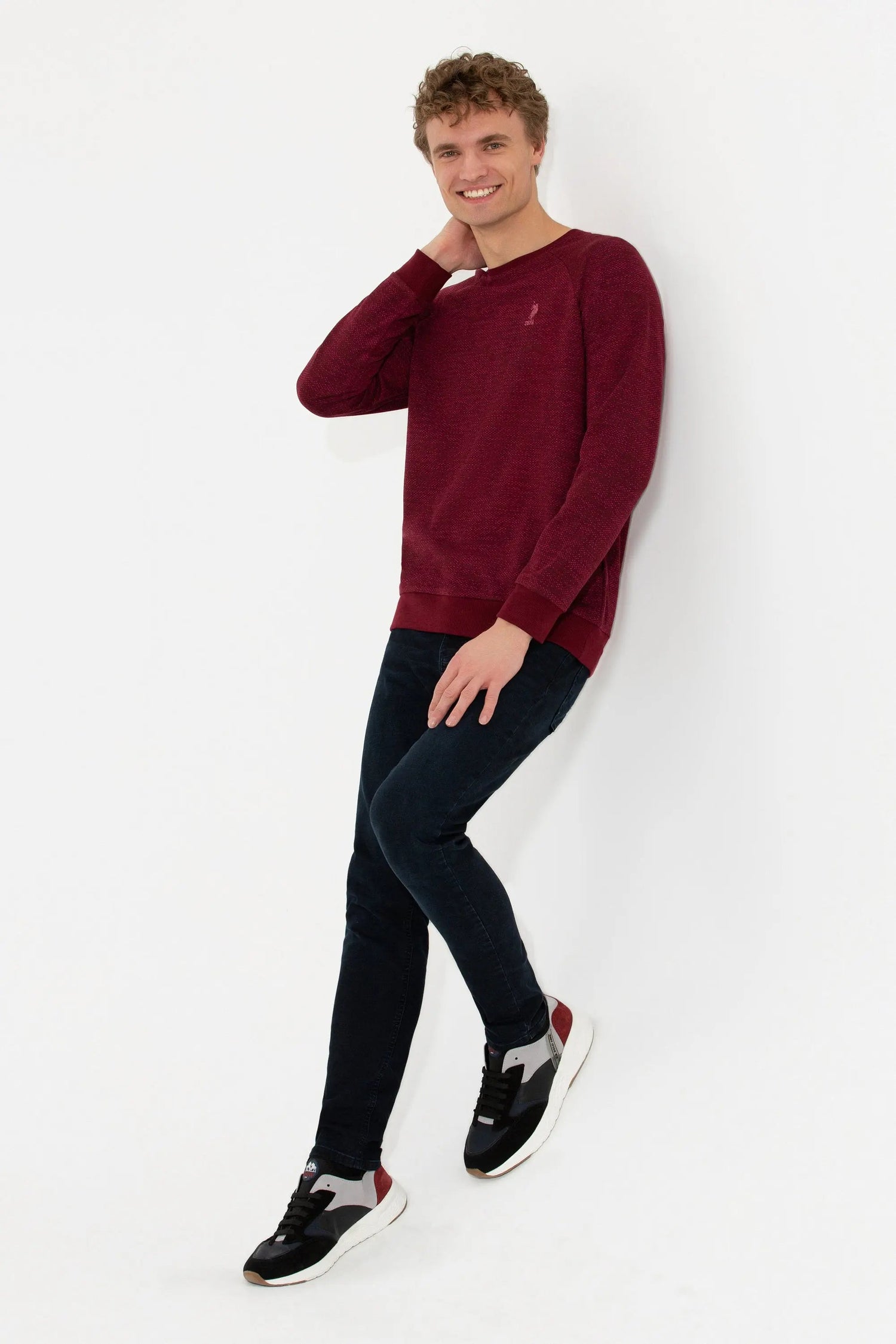 Red Sweat Shirt - BEVAVA