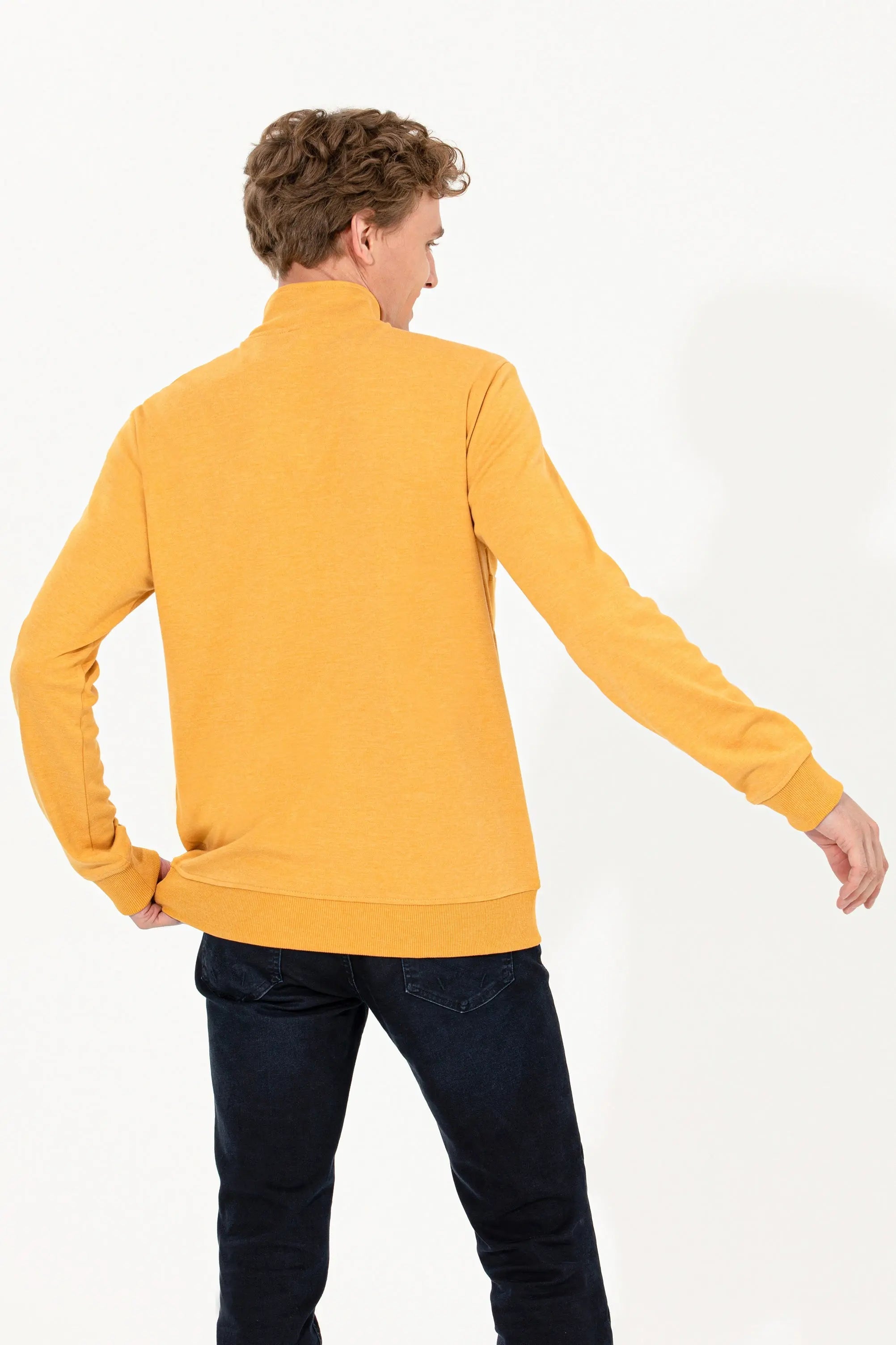 Yellow Sweat Shirt - BEVAVA