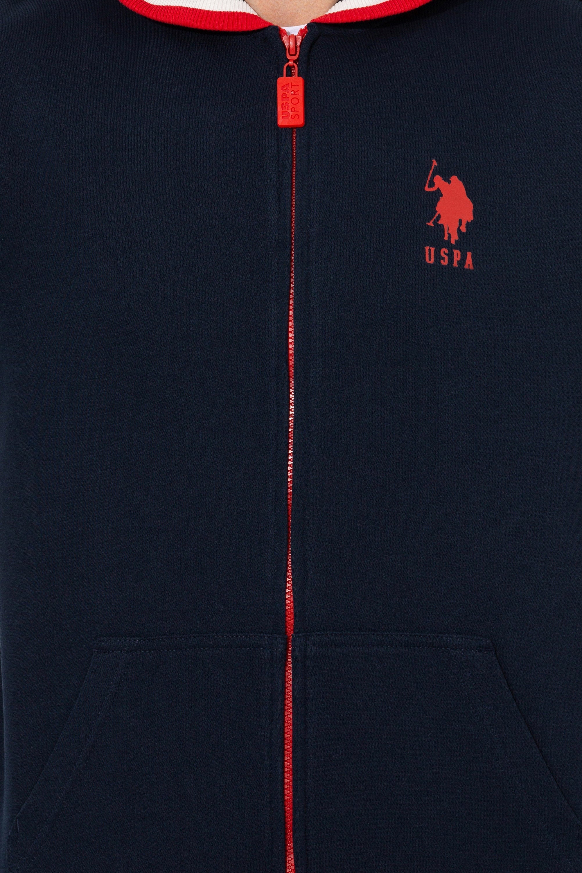 Dark Blue Woven Cardigan U.S. Polo Assn.