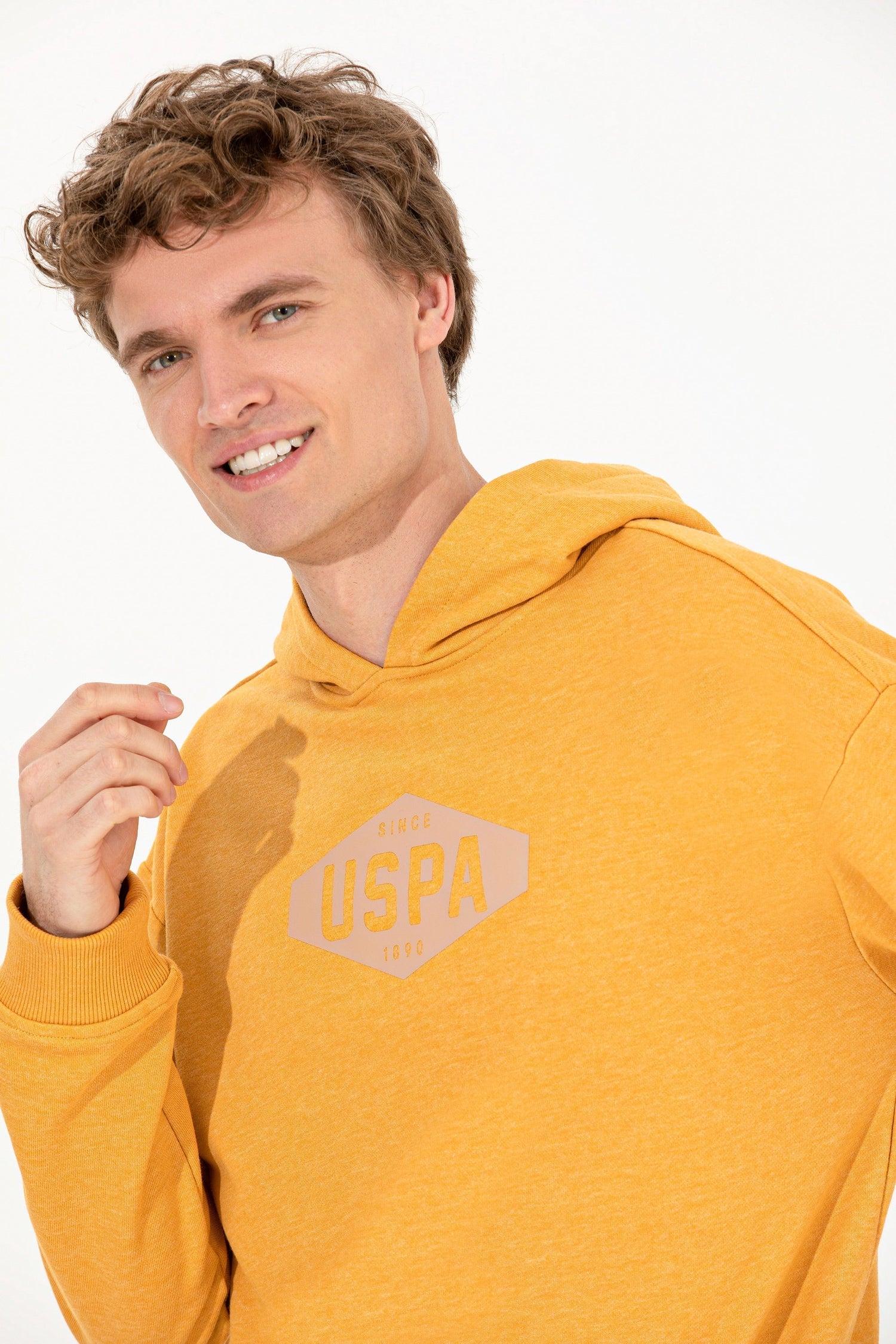 Yellow Sweat Shirt U.S. Polo Assn.