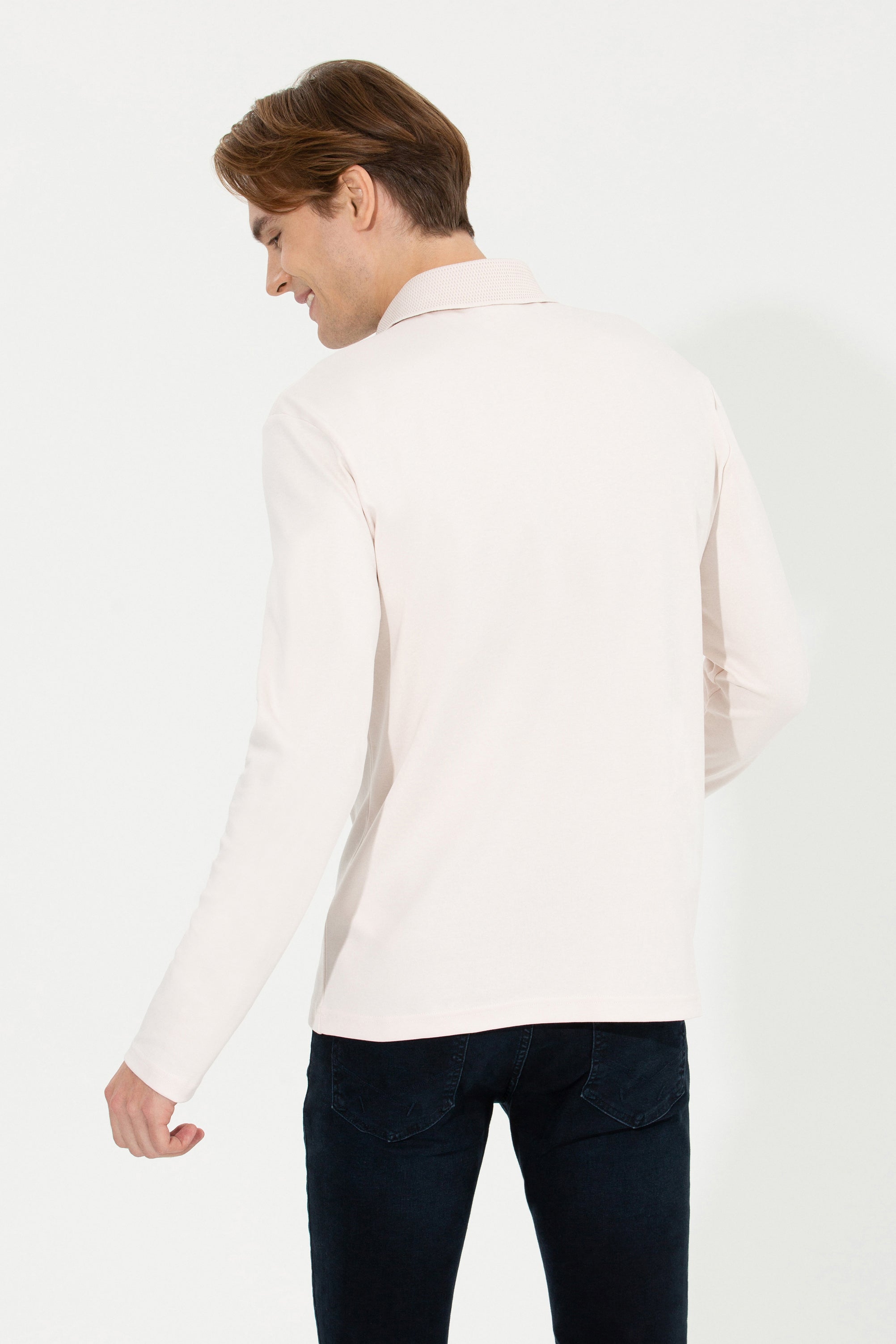 Beige Sweat Shirt U.S. Polo Assn.