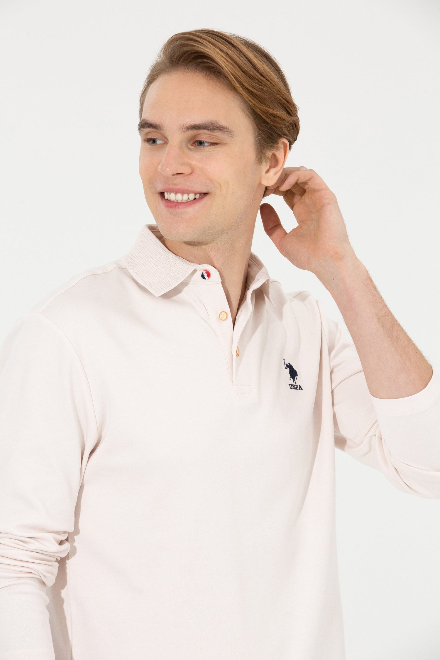 Beige Sweat Shirt U.S. Polo Assn.