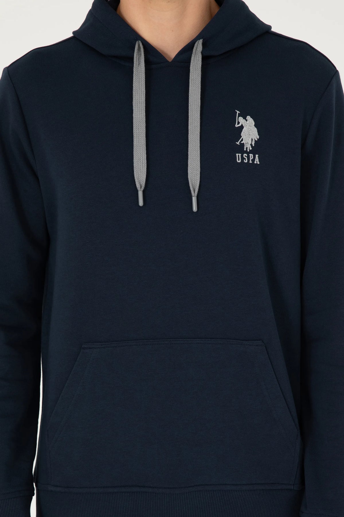 U.S. Polo Assn. Navy Men Navy Drawstring Hoodie SKU: G081SZ0820 1926894_VR033 Image 06
