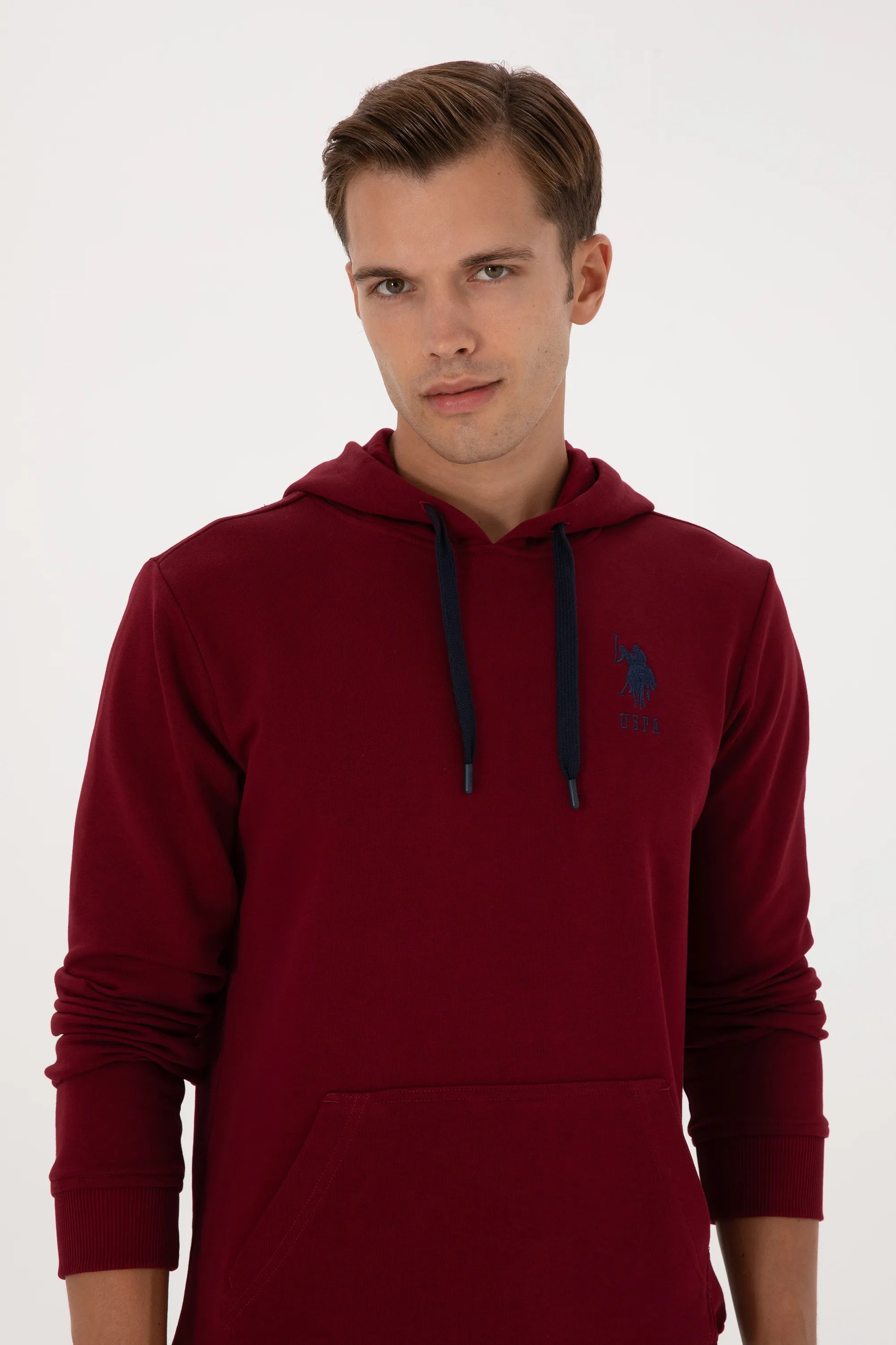 U.S. Polo Assn._Bordeaux_Bordeaux Hoodie_G081SZ0820 2225794_VR014_02