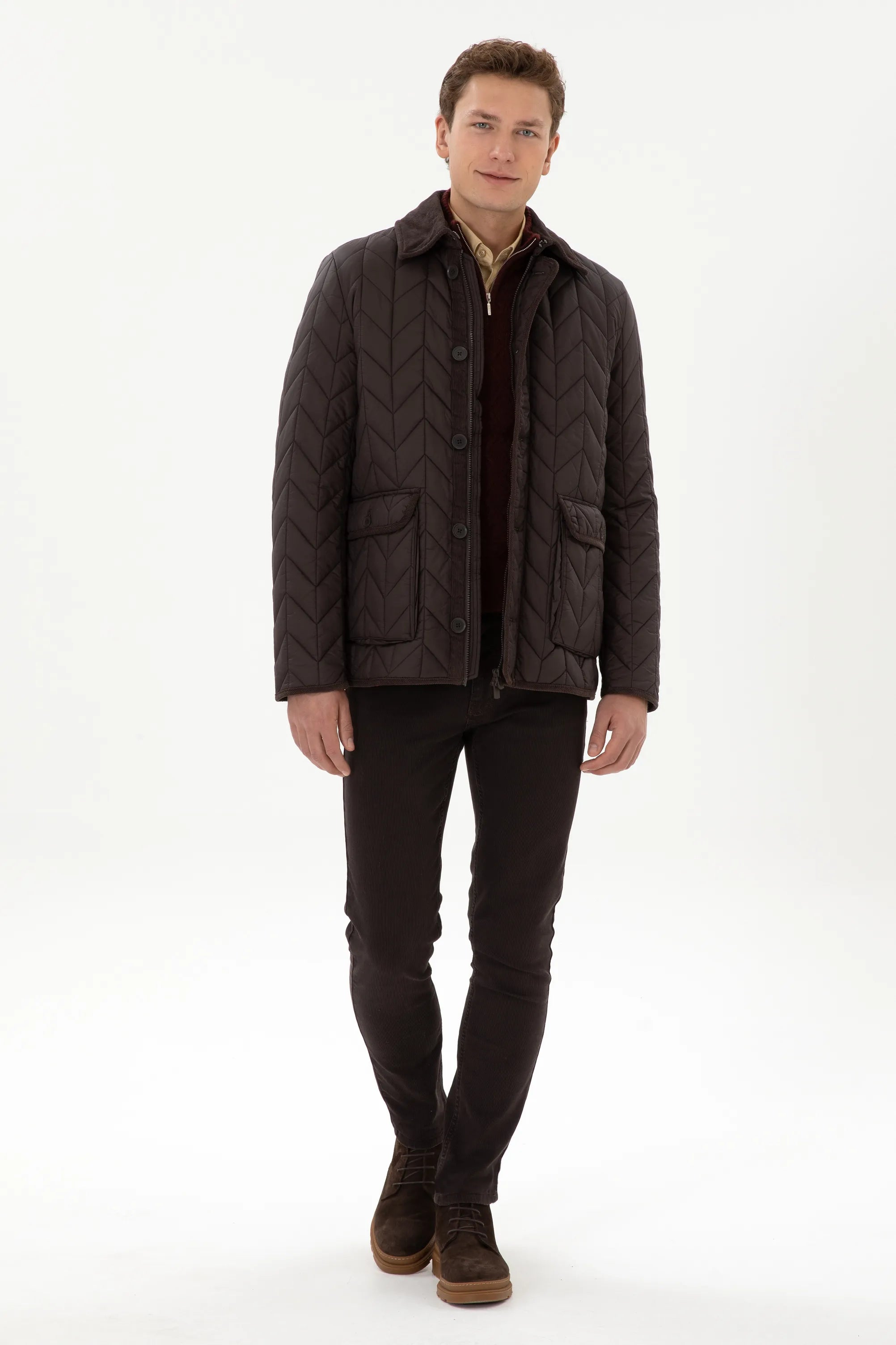 U.S. Polo Assn._Dark Brown_Dark Brown Quilted Puffer Jacket_G081SZ0MS0 2263158_VR084_04