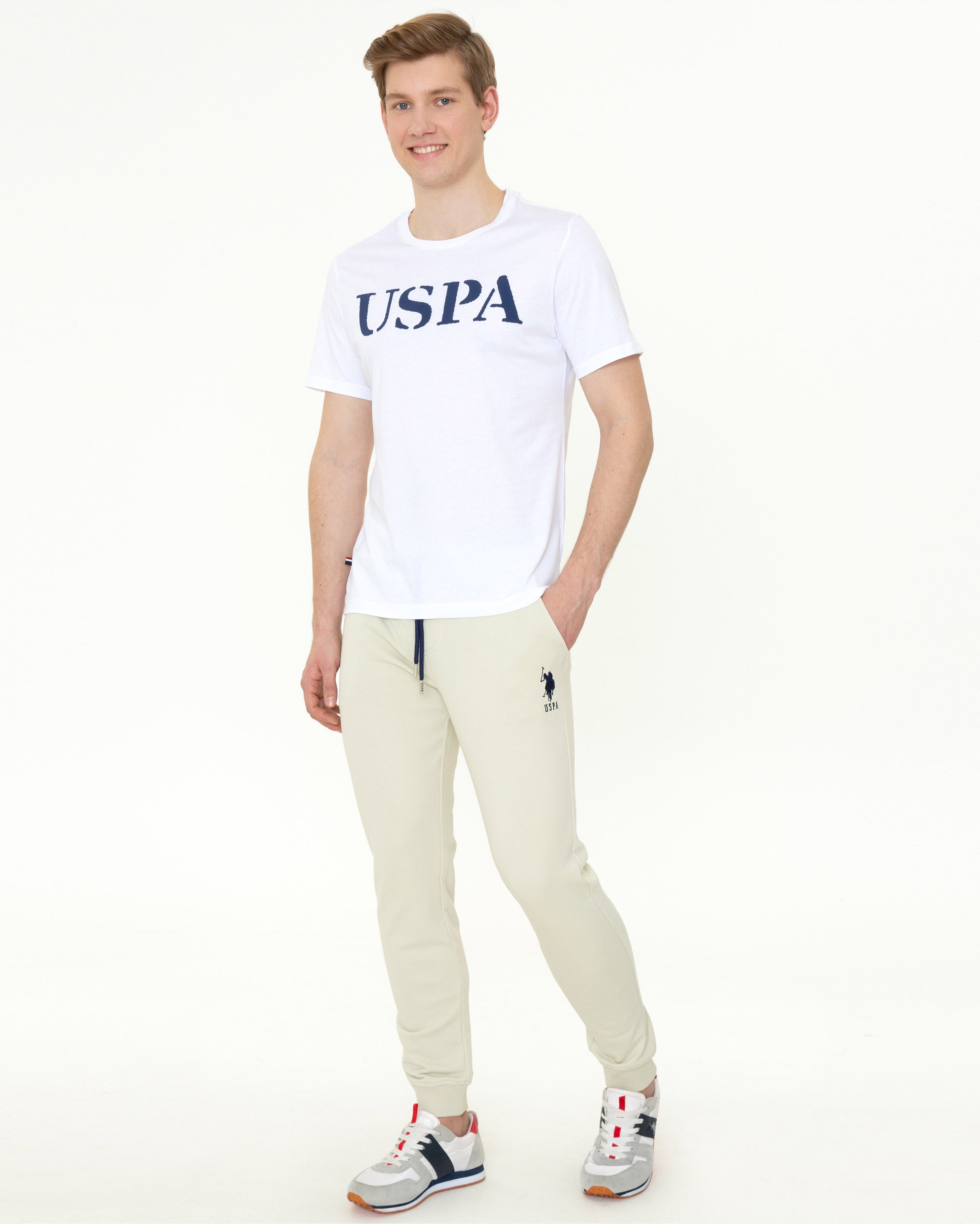 Beige Knitting Trouser U.S. Polo Assn.