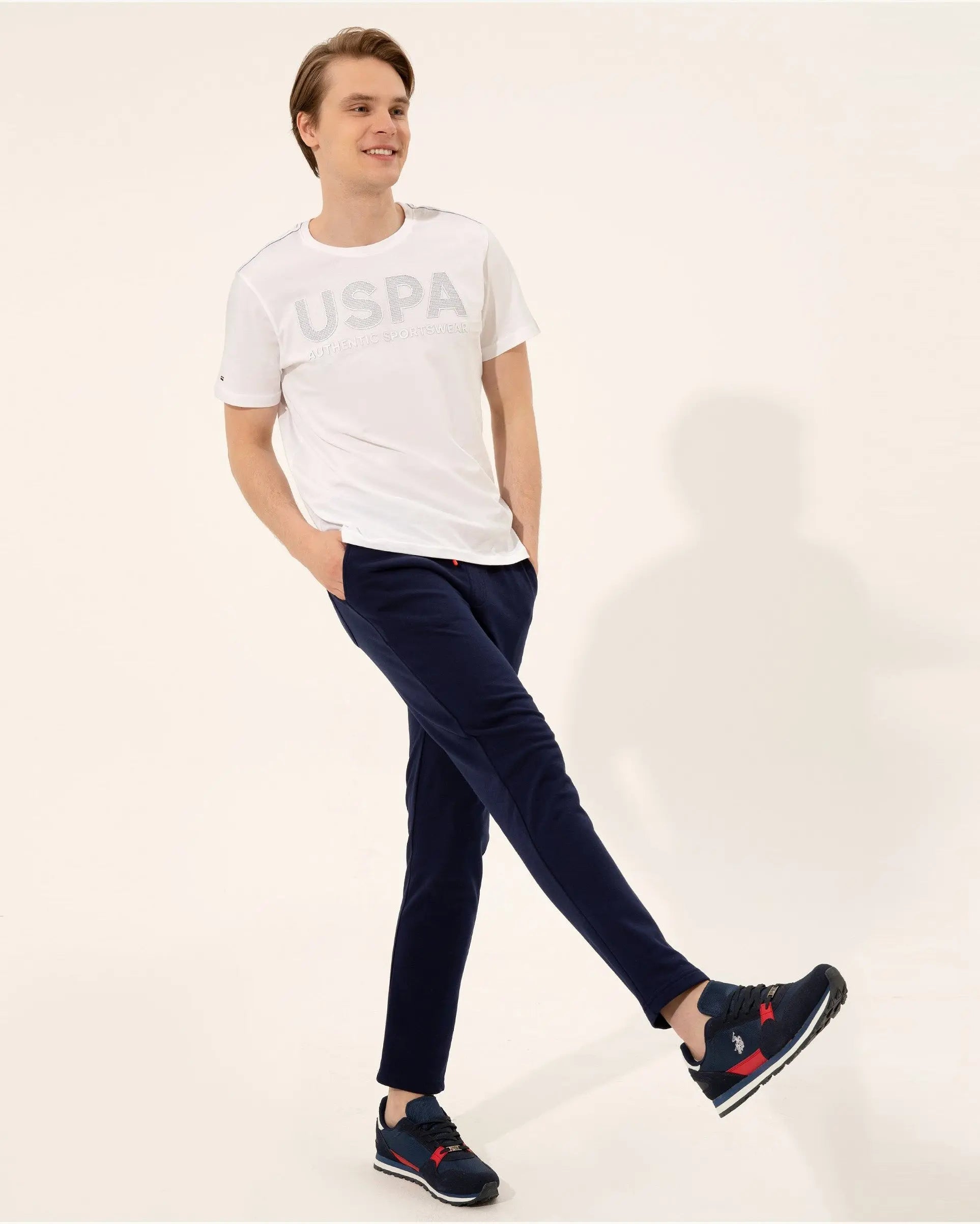 Dark Blue Knitting Trouser - BEVAVA