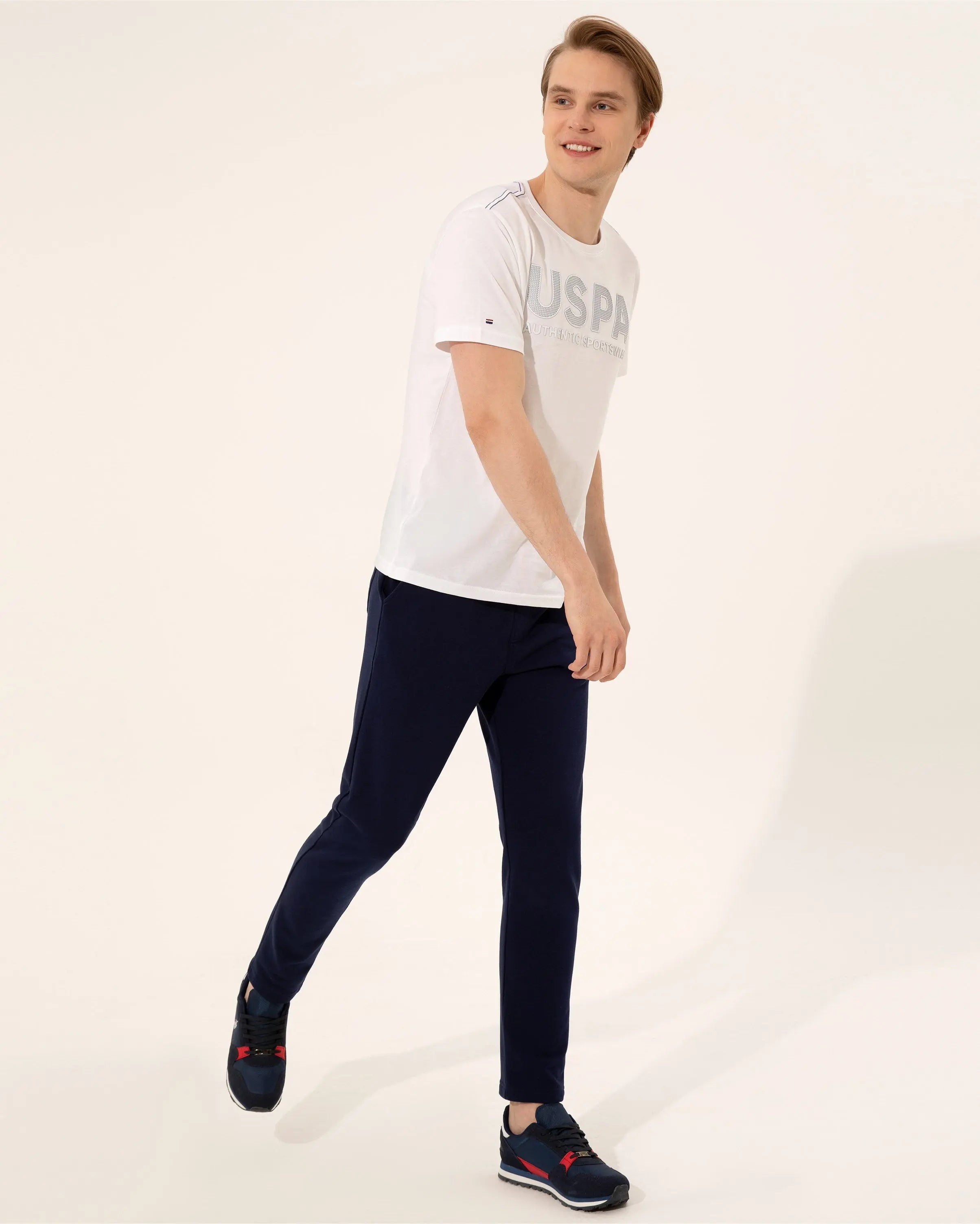 Dark Blue Knitting Trouser - BEVAVA