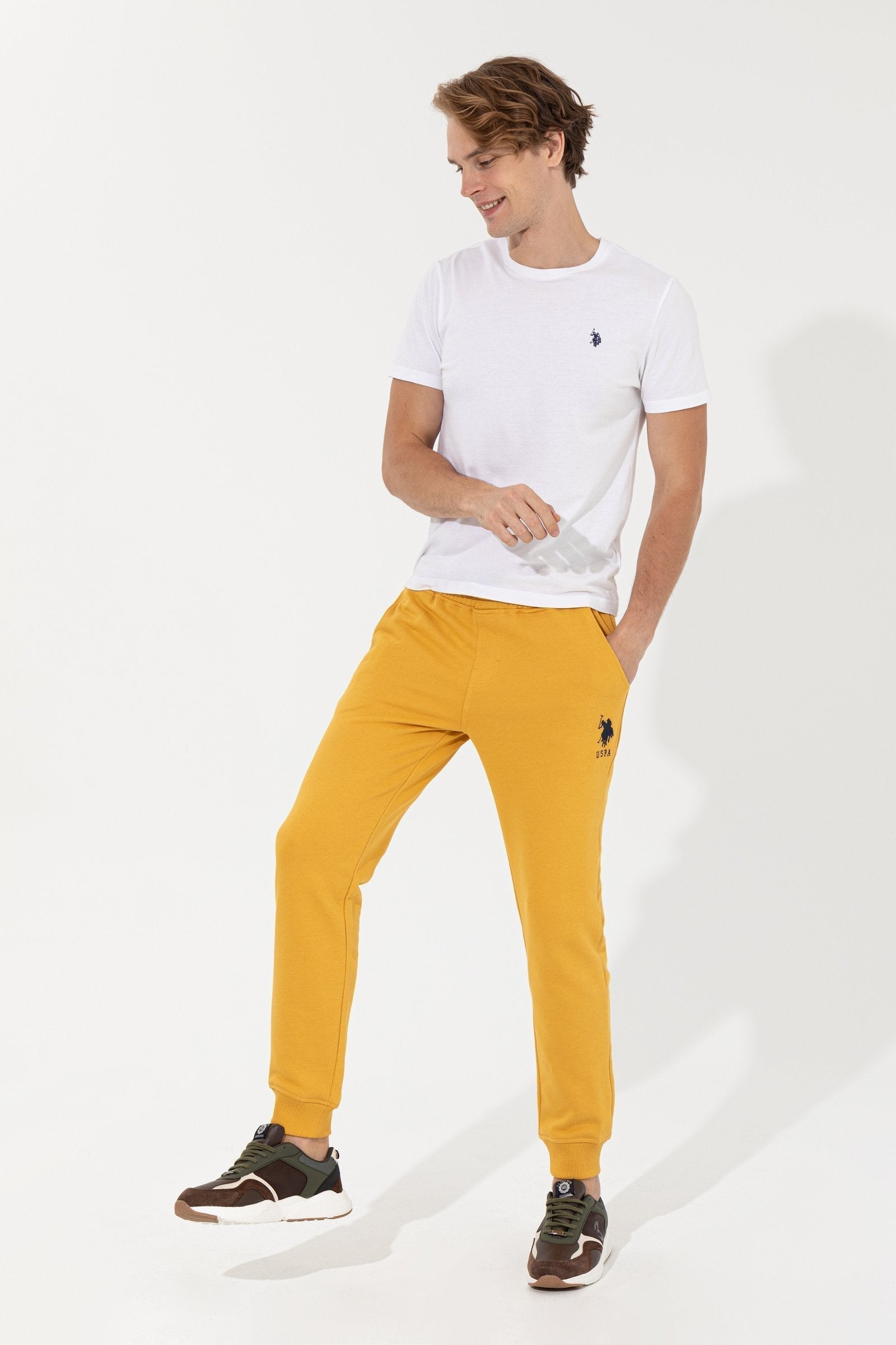 Yellow Sweatpants U.S. Polo Assn.