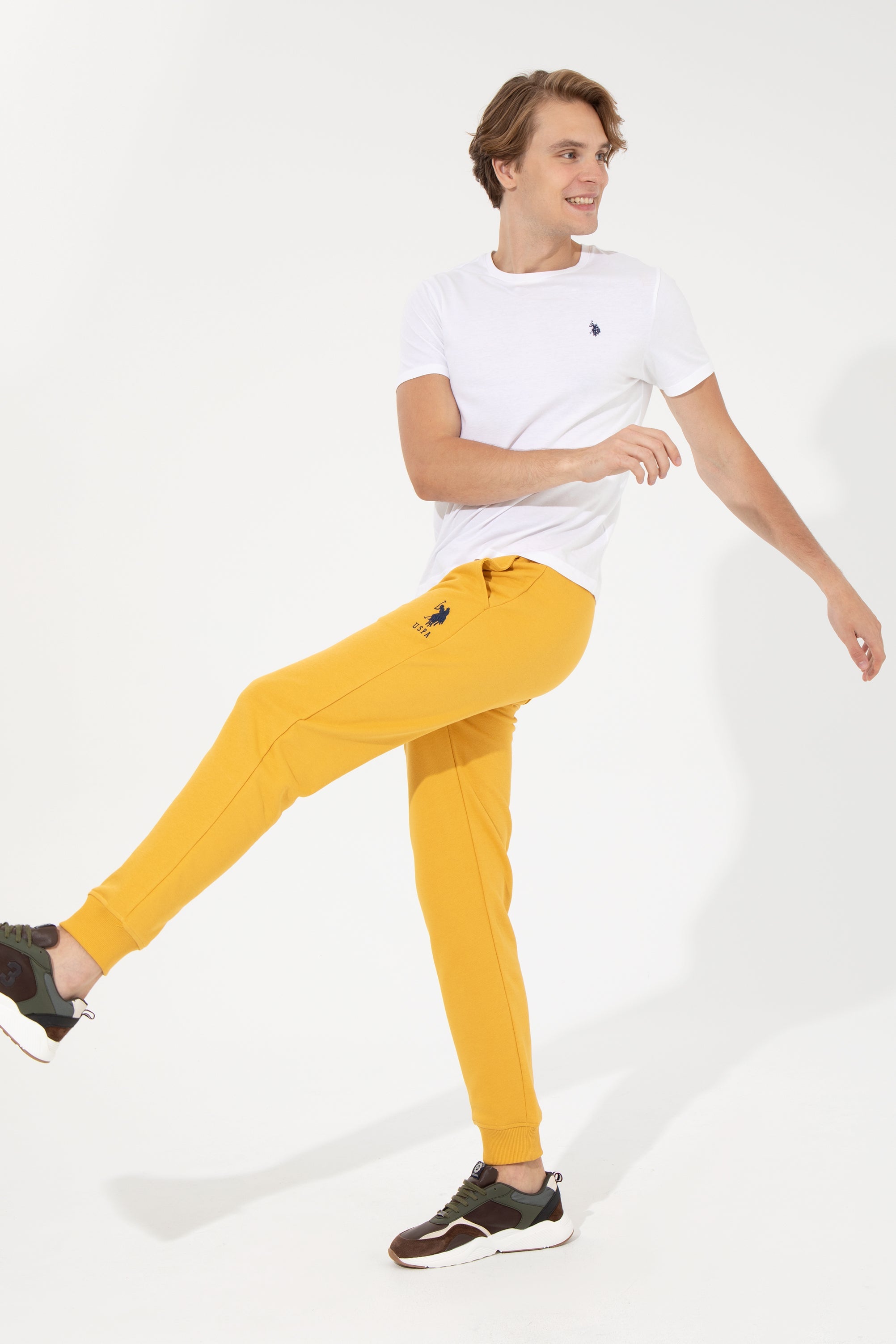 Yellow Sweatpants U.S. Polo Assn.