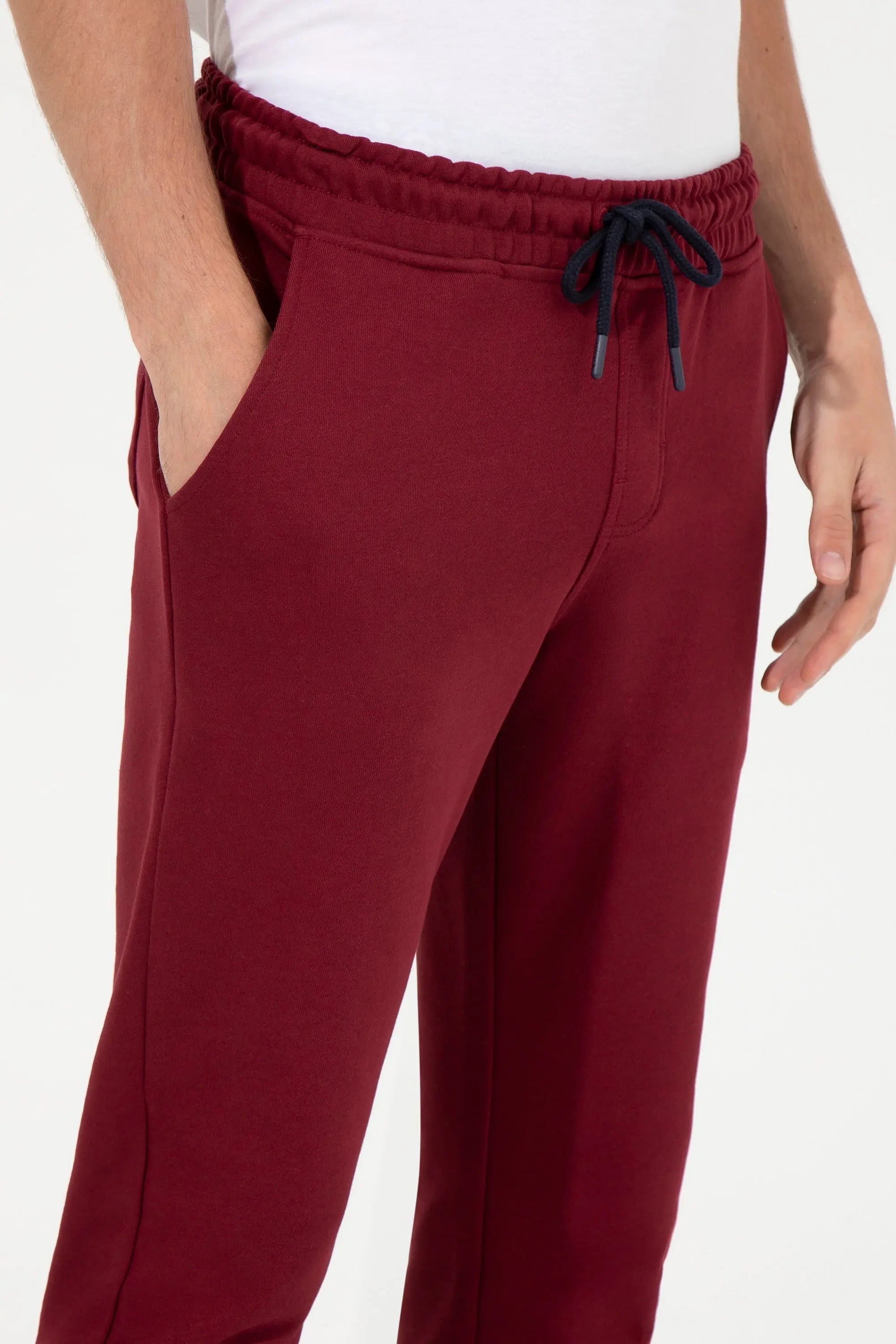 Red Knitting Trouser - BEVAVA