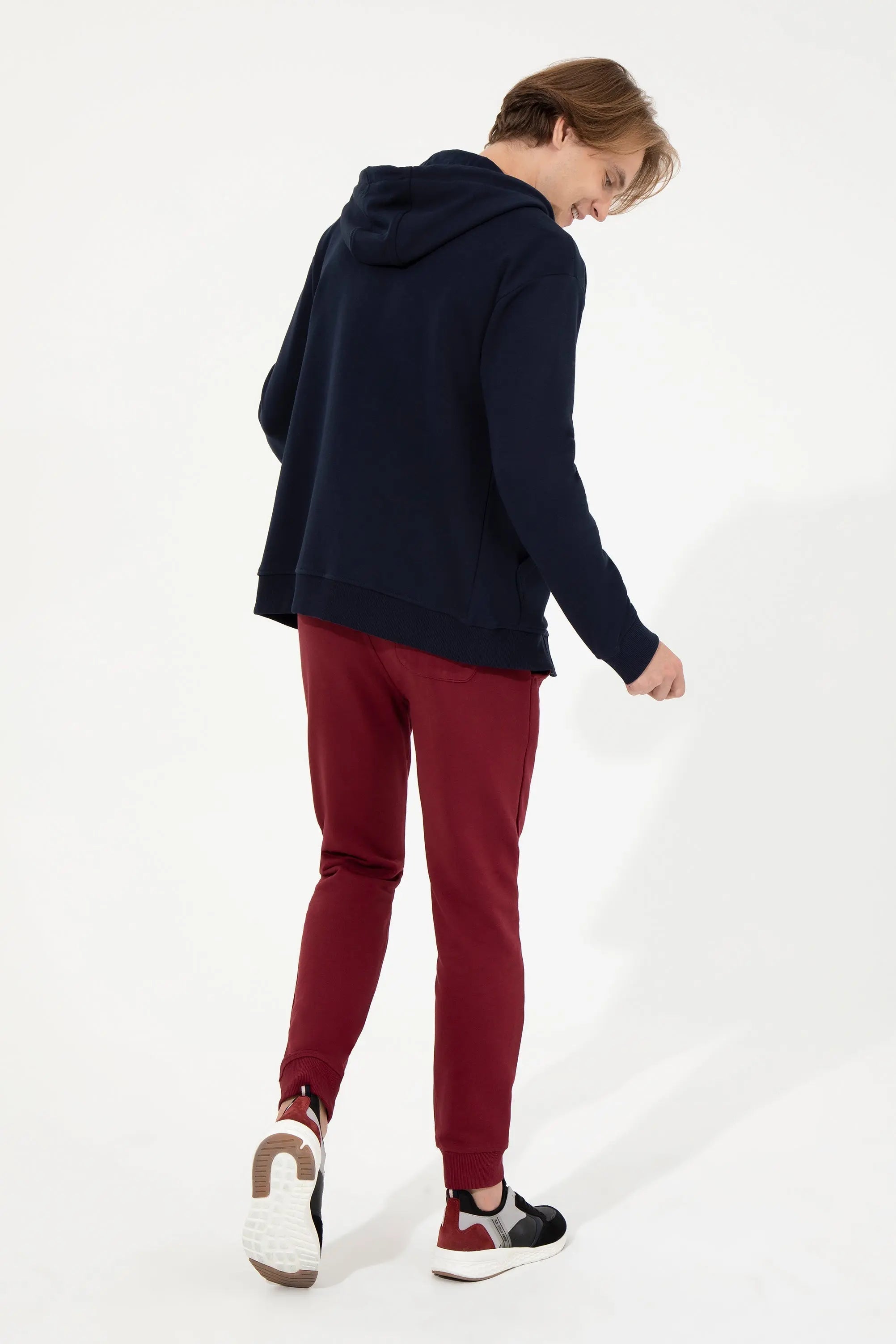 Red Knitting Trouser - BEVAVA