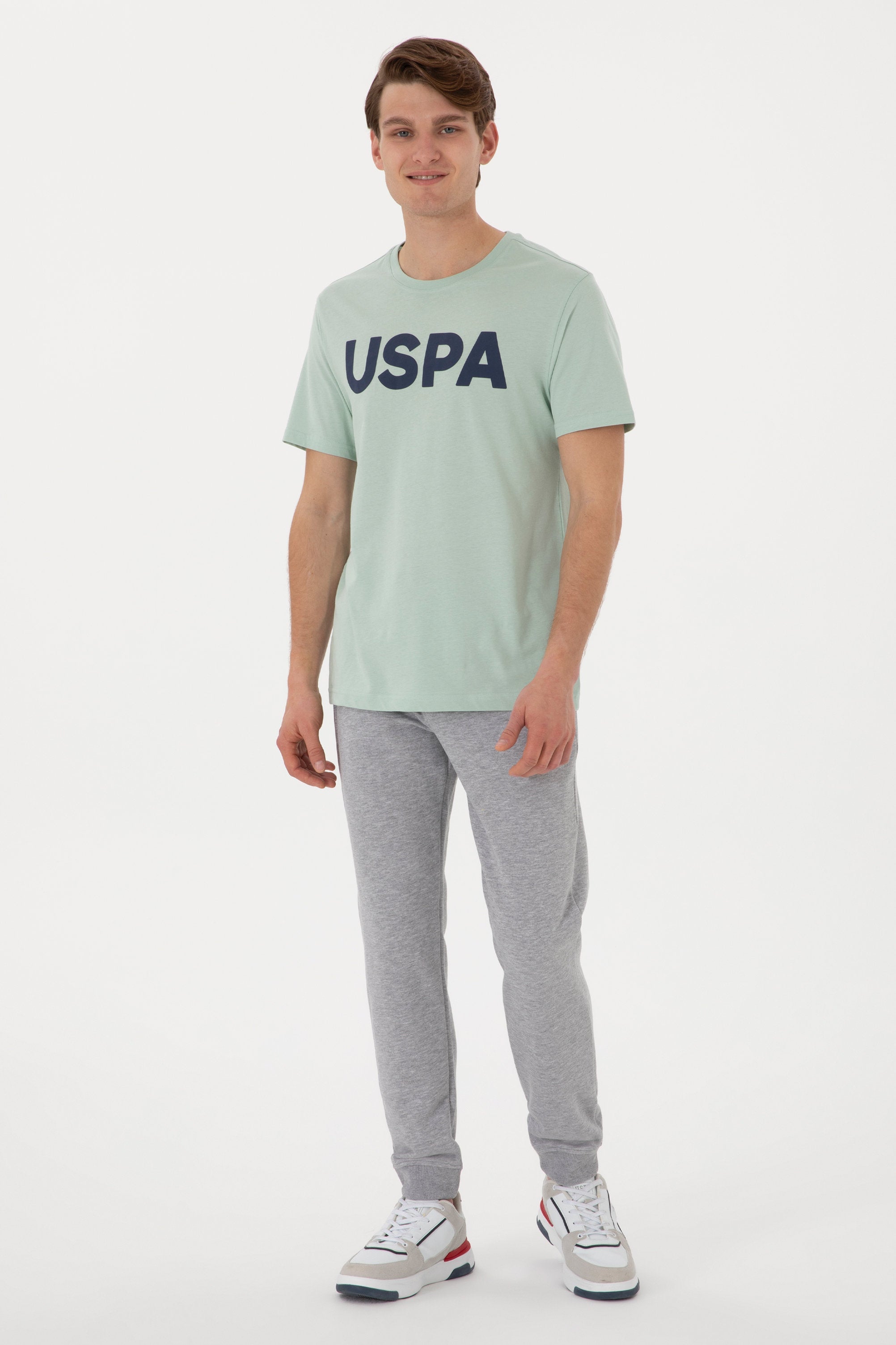 U.S. Polo Assn._Grey Melange Knitting Trouser_G081SZ0OP0 2084692_VR086_03